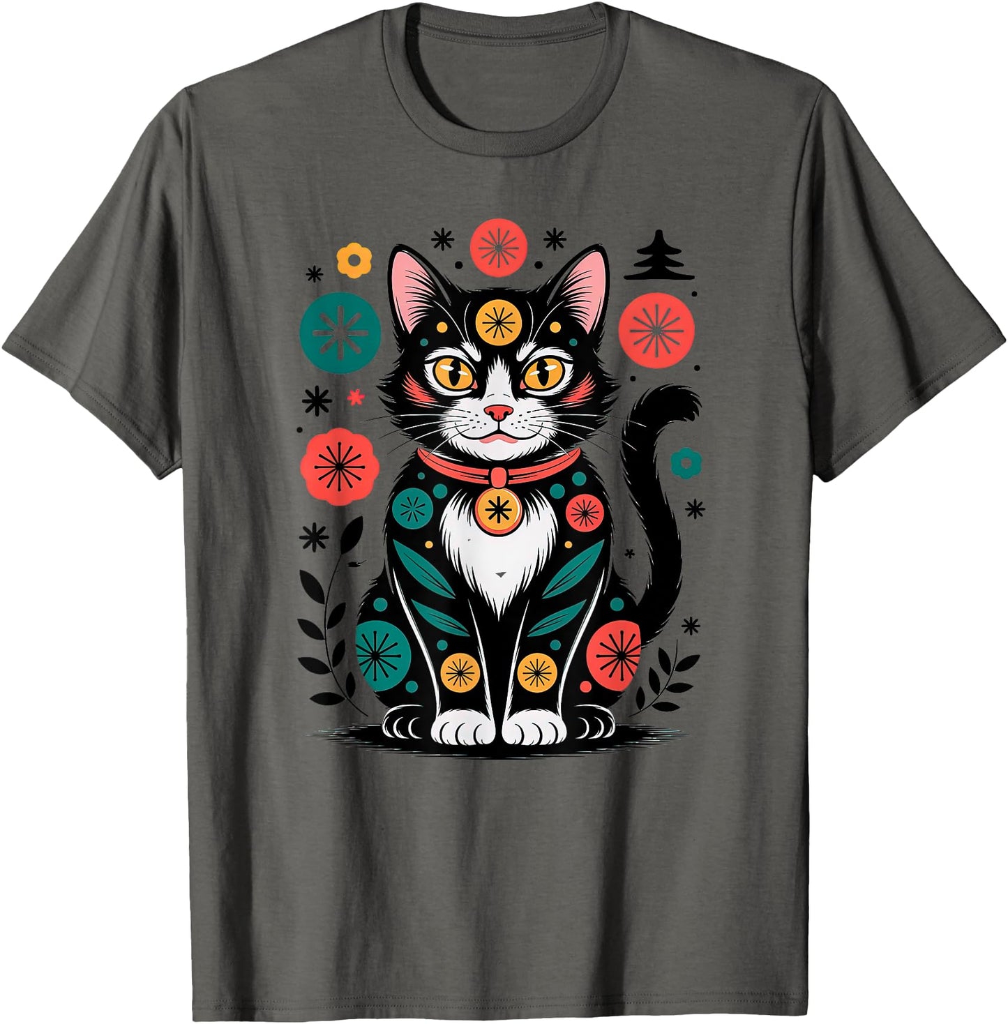 Cat Yokai Japanese Spirit Folklore Creature Mystical Design Men Women