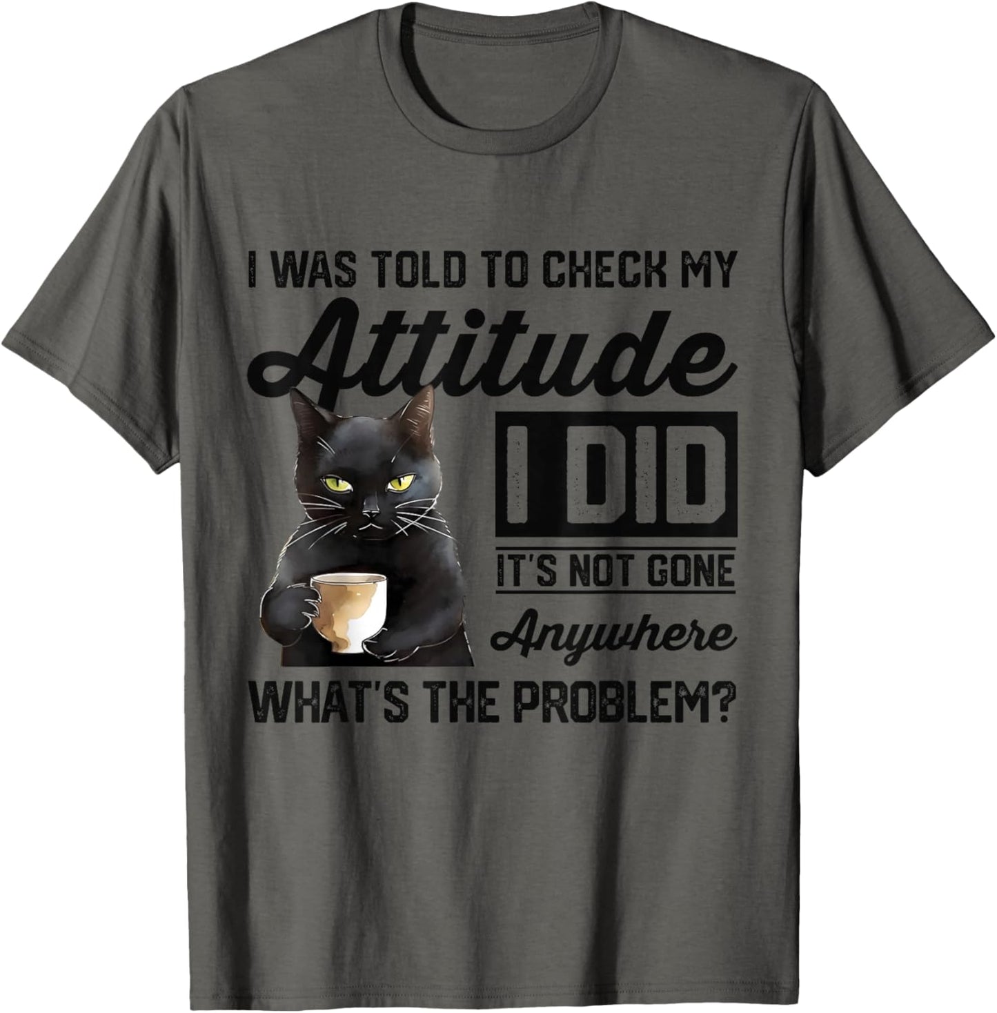 Funny Cat I Was Told To Check My Attitude | Cat Humor
