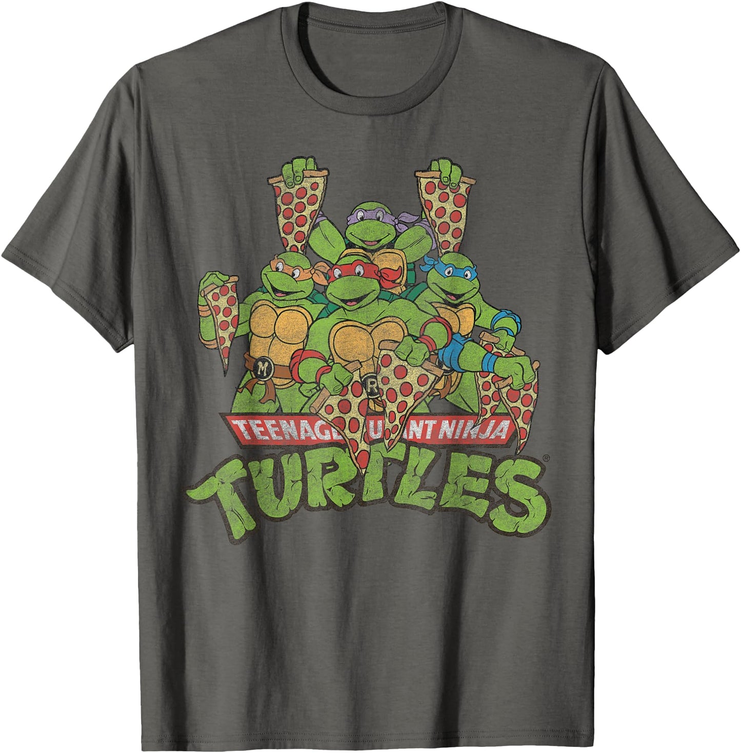 Teenage Mutant Ninja Turtles Multiple Smiles & Slices Tee