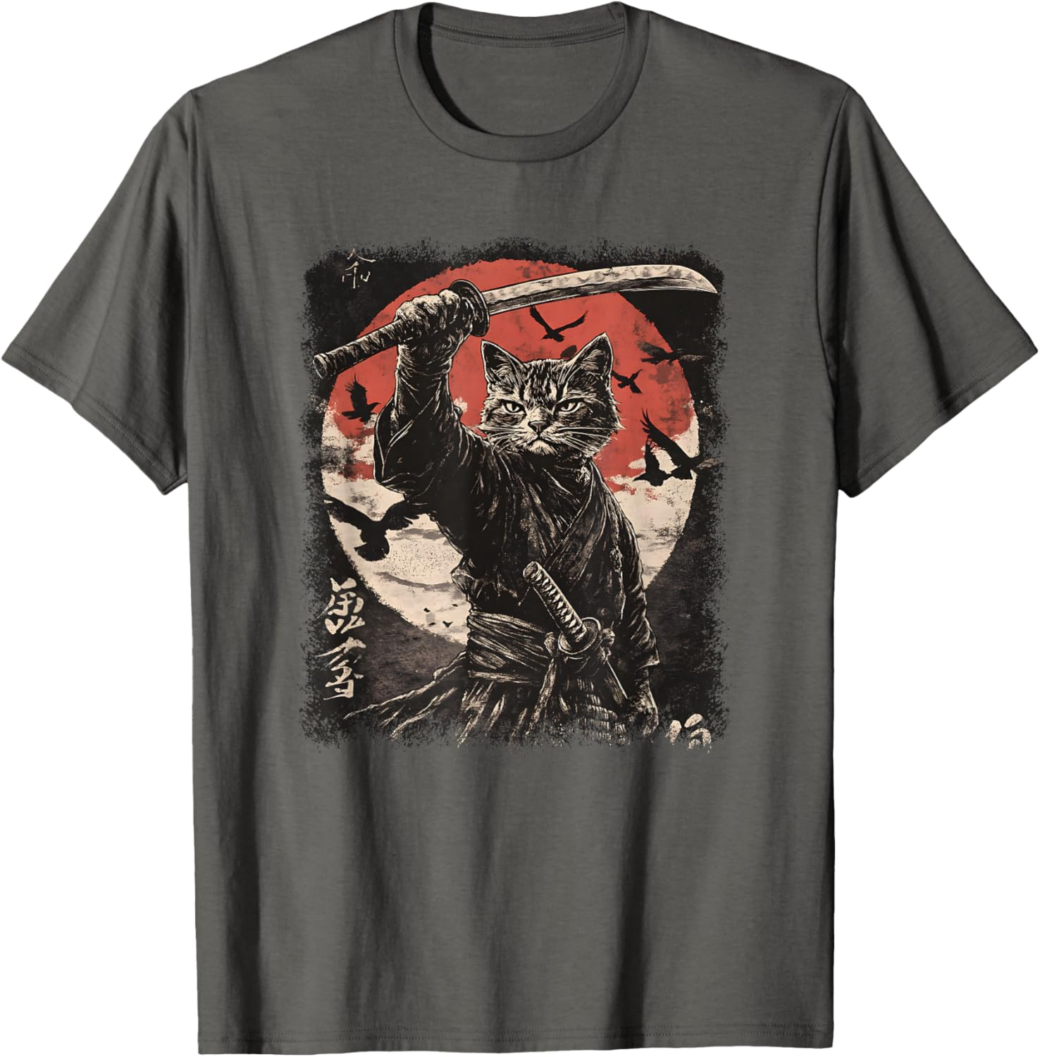 Samurai Cat, Japanese Warrior | Vintage Samurai Art & Anime