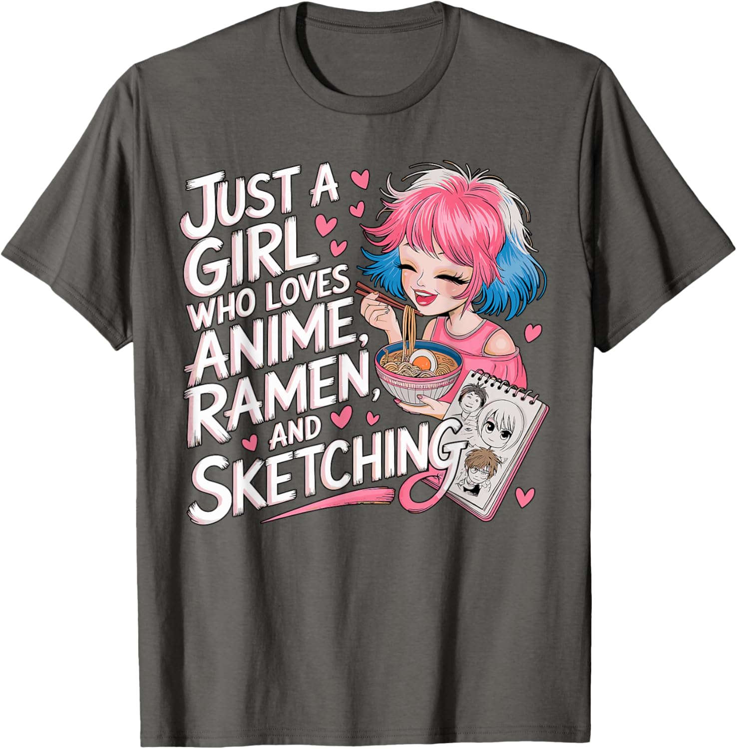 Just a Girl who Loves Anime Ramen and Sketching