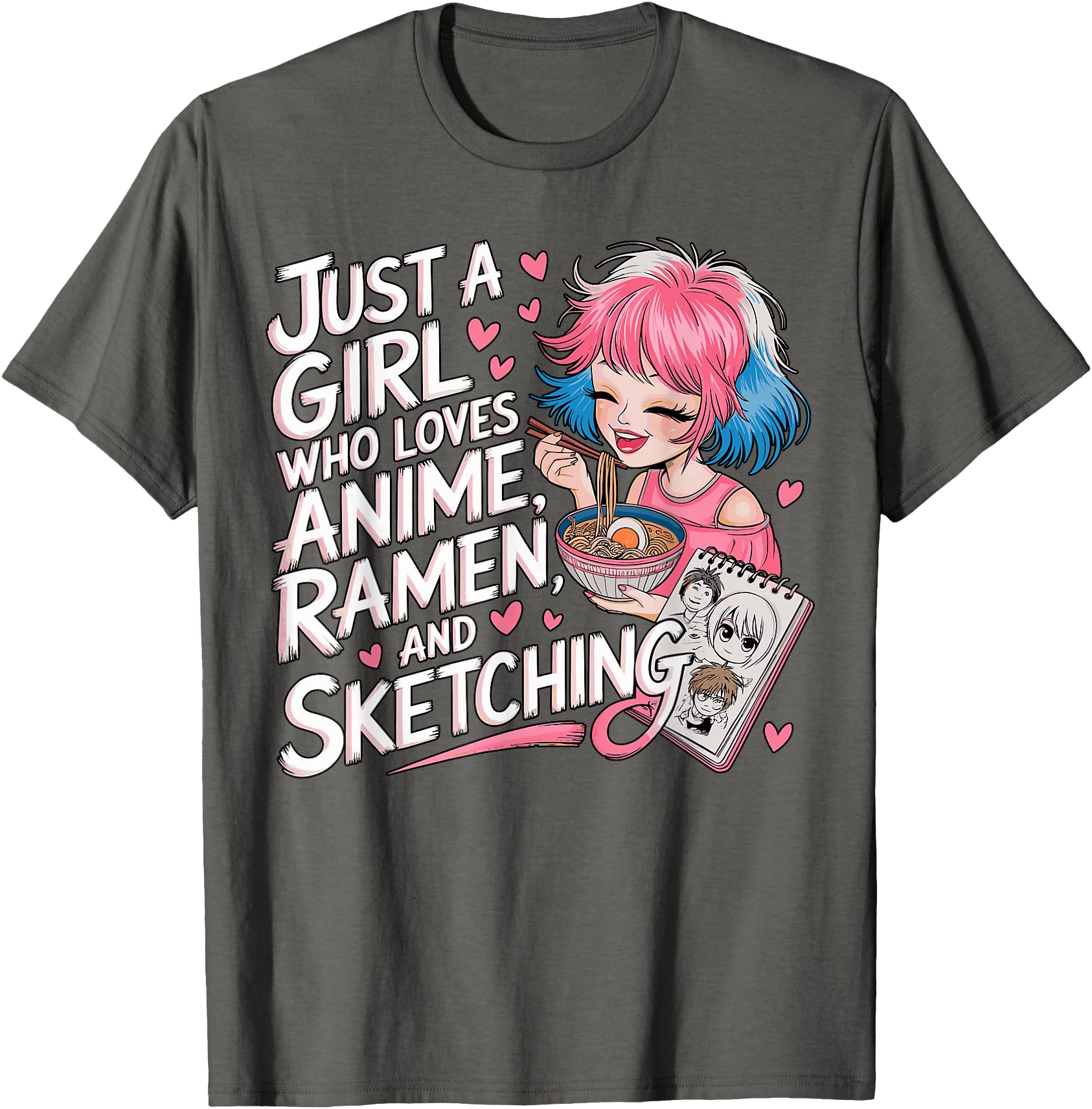 Just a Girl who Loves Anime Ramen and Sketching