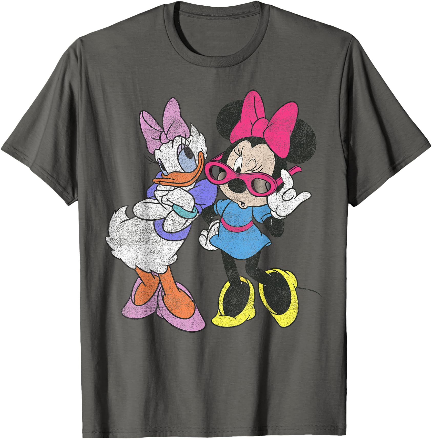 Disney Mickey And Friends Daisy & Minnie Fashion Short Sleeve