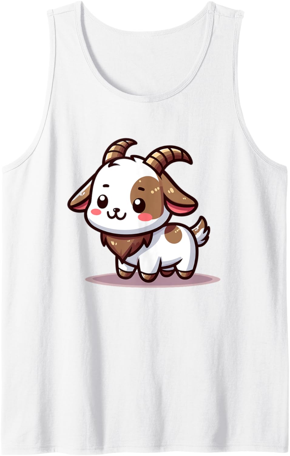 Adorable Cute Japanese Kawaii Chibi Goat Tank Top