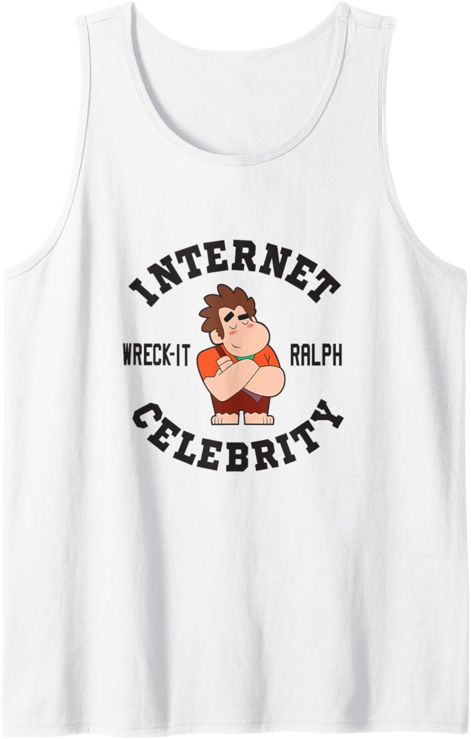Disney Wreck-It Ralph Internet Celebrity Chibi Ralph Shot Tank Top