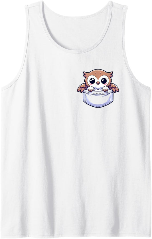 Adorable Chibi Japanese Pocket Kawaii Harpy Tank Top