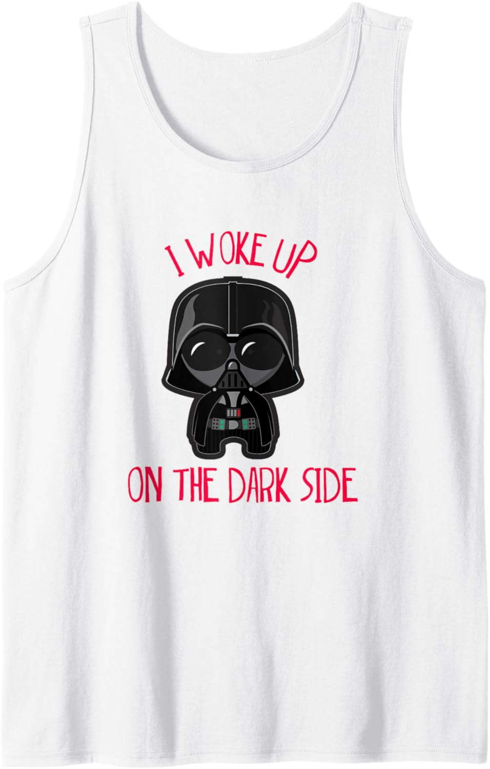 Star Wars Darth Vader I Woke Up On The Dark Side Chibi Logo Tank Top