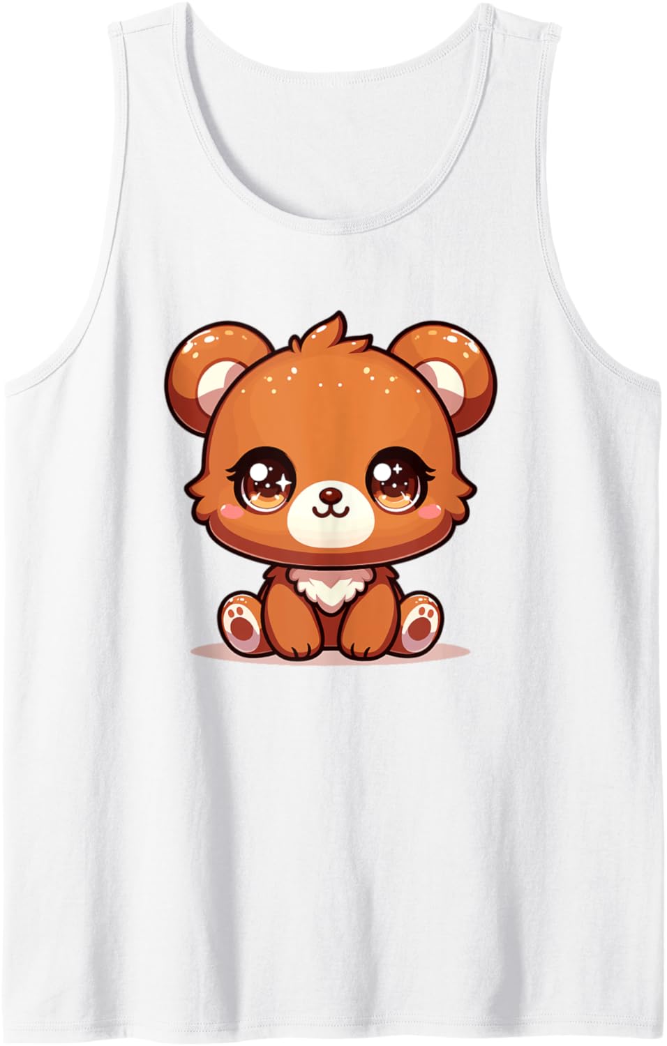 Adorable Cute Japanese Kawaii Chibi Bear Tank Top