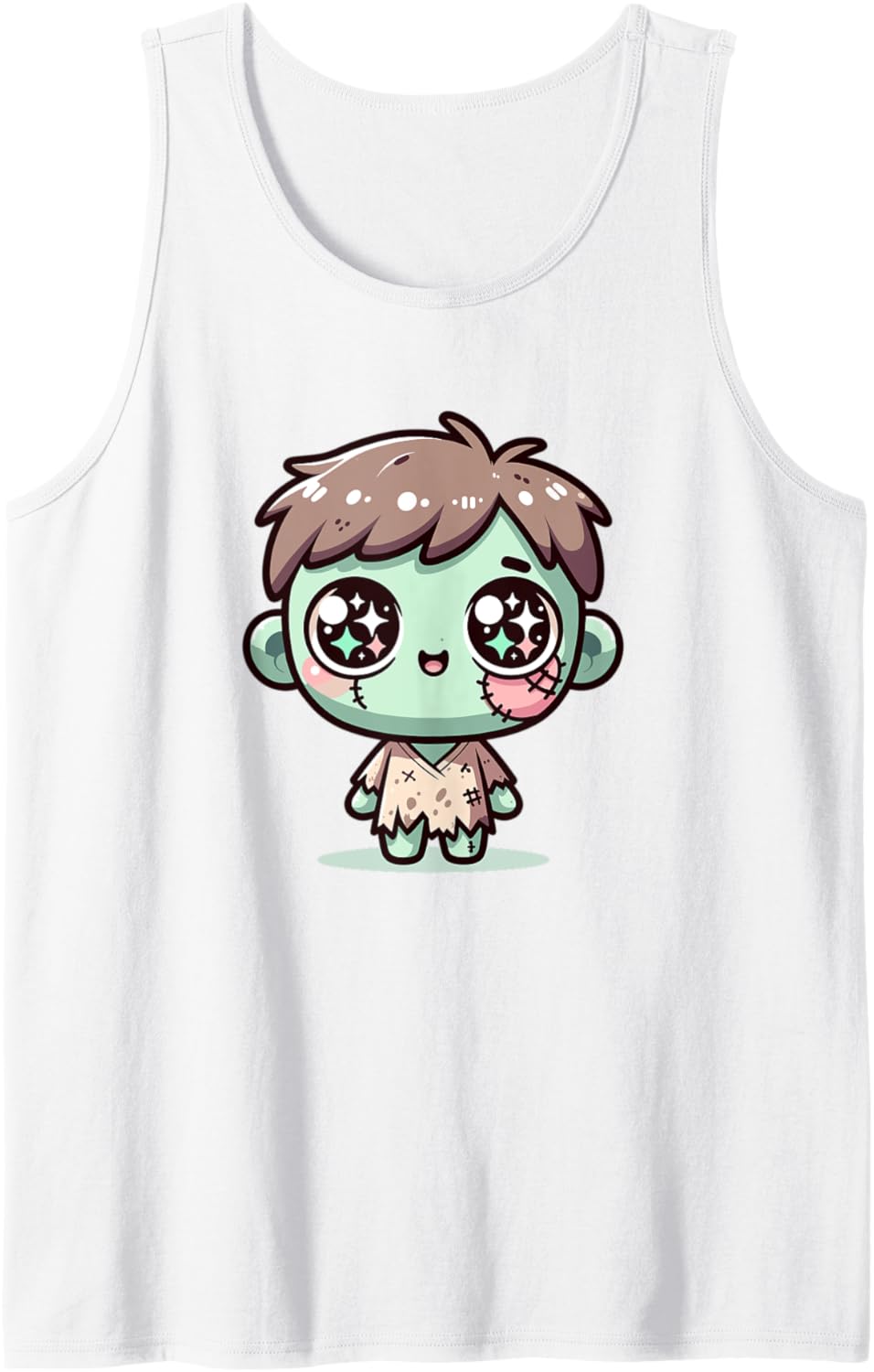 Adorable Cute Japanese Kawaii Chibi Zombie Tank Top