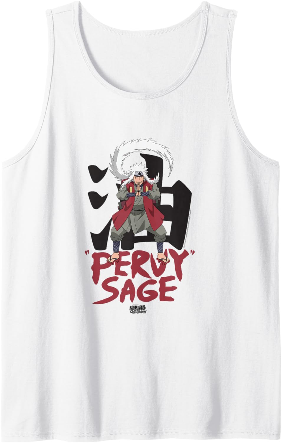 Naruto Shippuden Jiraiya Pervy Sage Tank Top
