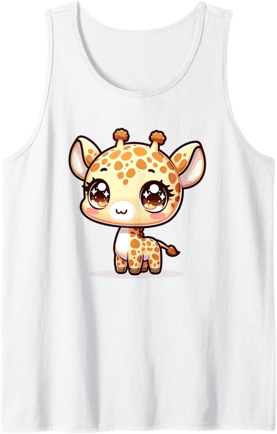 Adorable Cute Japanese Kawaii Chibi Giraffe Tank Top