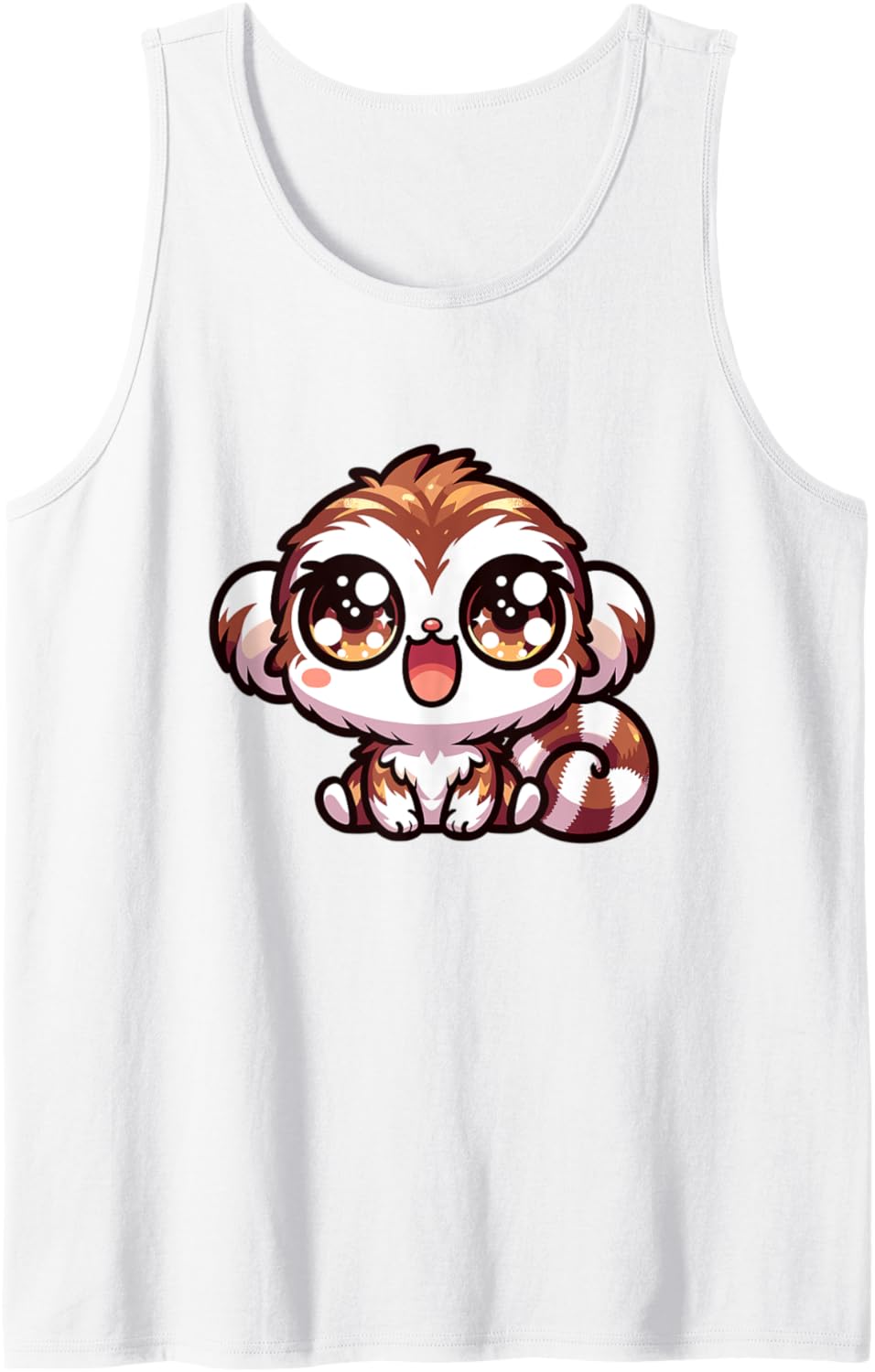 Adorable Cute Japanese Kawaii Chibi Marmoset Tank Top