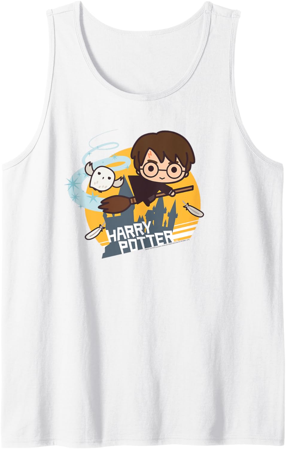 Harry Potter Harry Potter Chibi on Broomstick Tank Top