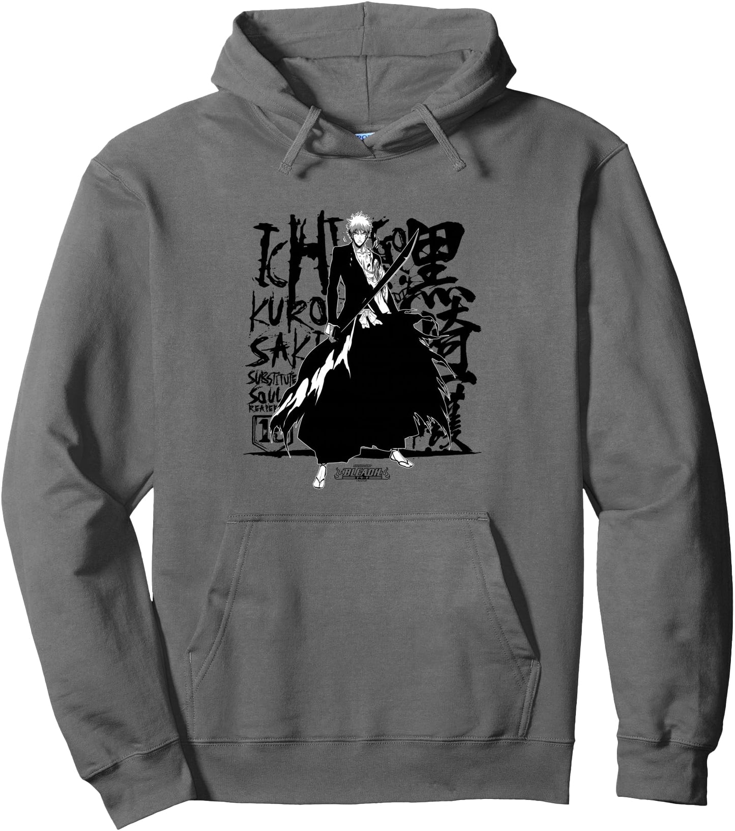 Bleach Ichigo Rough Type Anime Pullover Hoodie