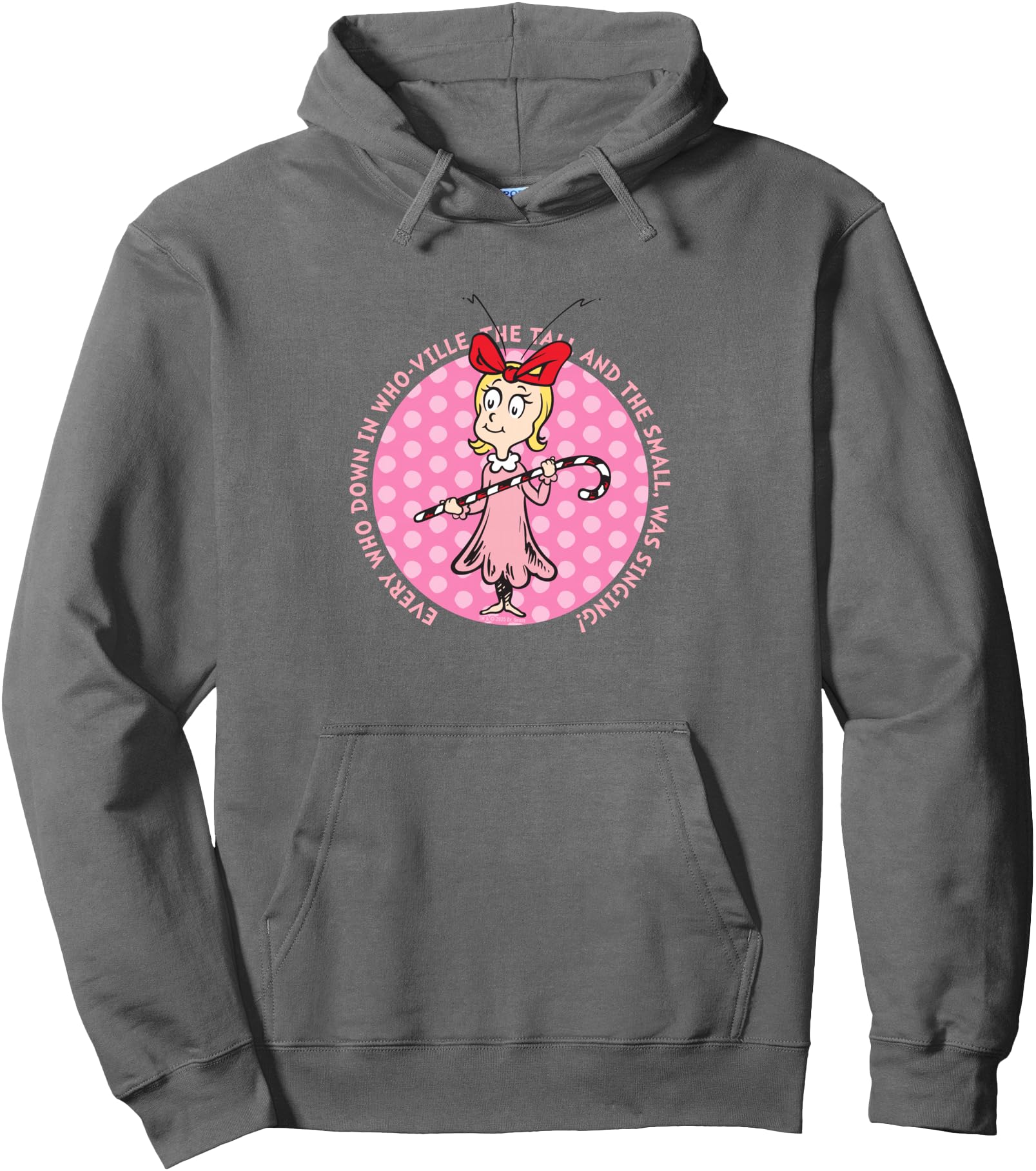 Grinch Cindy Lou Who Every Who Officially Licensed Pullover Hoodie