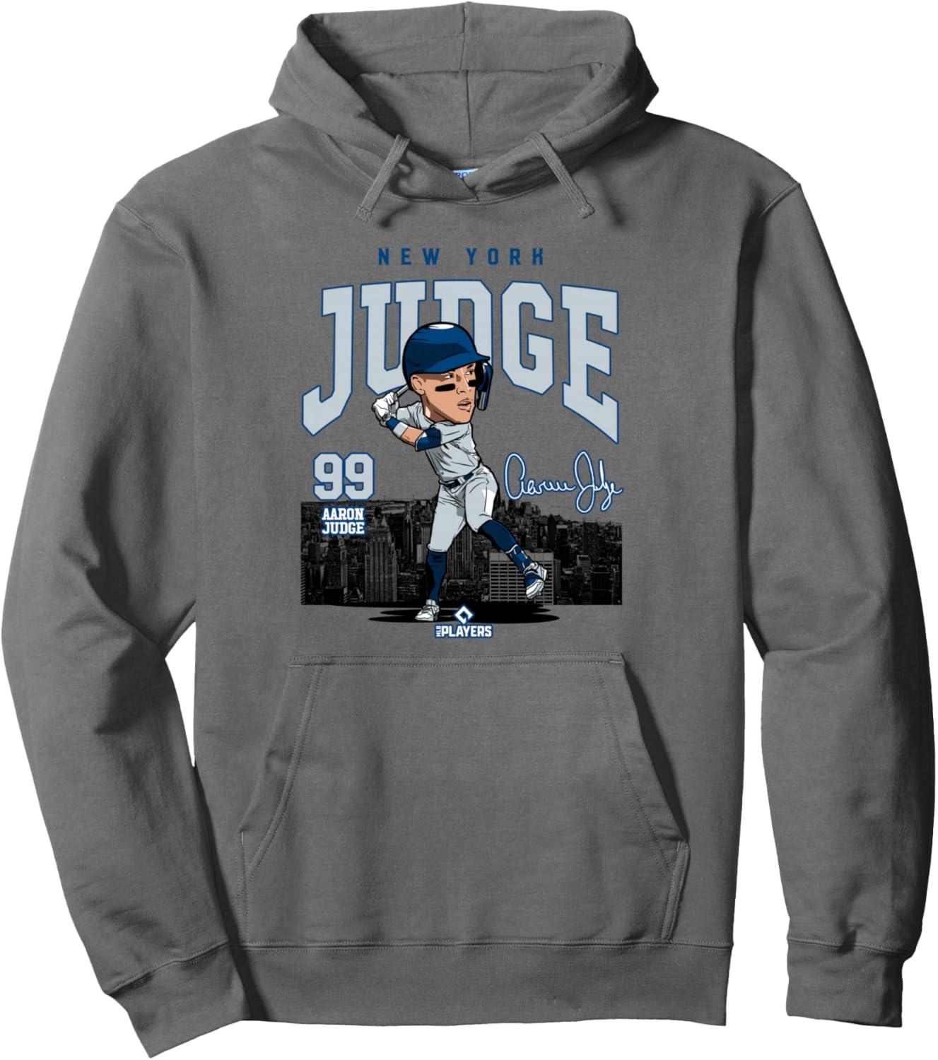 Aaron Judge | New York Baseball MLB Players | MLBJUD3005W Pullover Hoodie