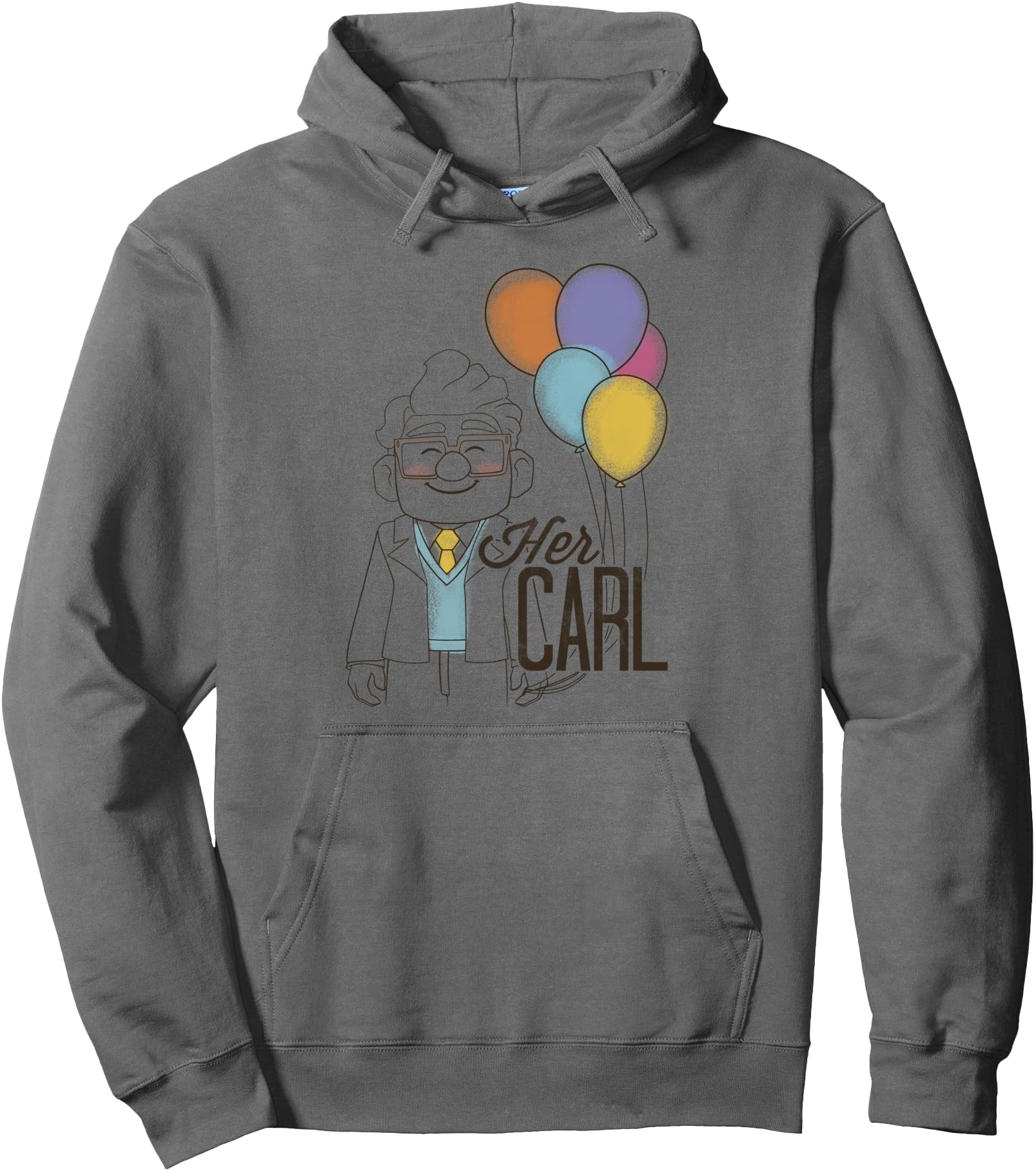 Disney Pixar Up Her Carl Couples Pullover Hoodie