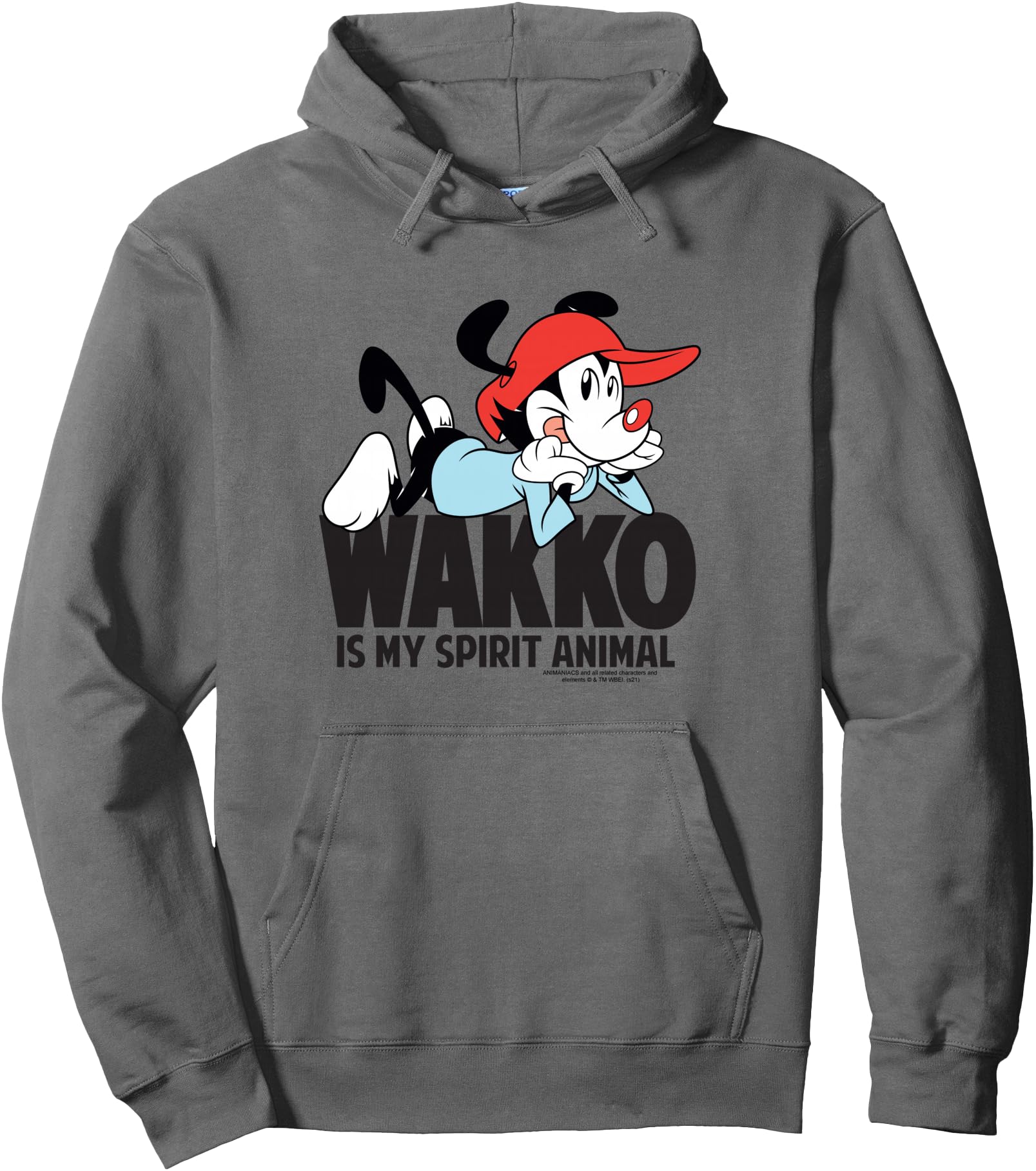 Animaniacs Wakko is My Spirit Animal Funny Cartoon Pullover Hoodie