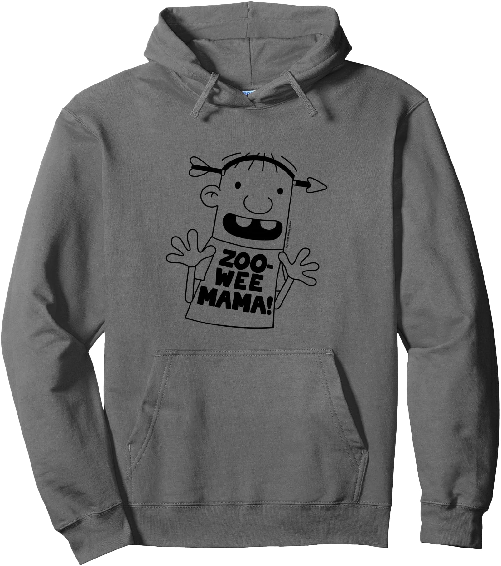 Diary of a Wimpy Kid Rowley Zoo-Wee Mama Big Face Pullover Hoodie
