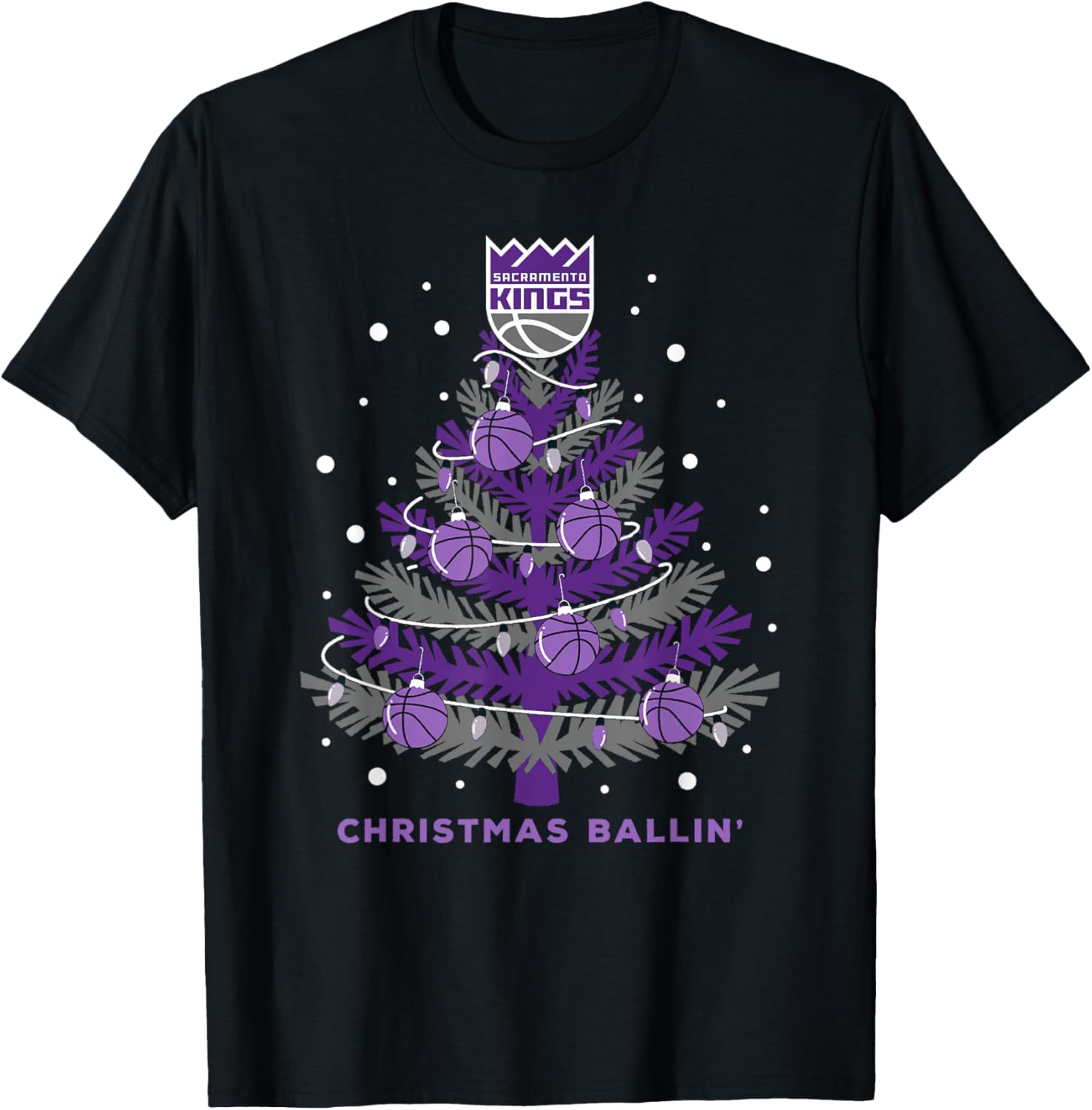 NBA Sacramento Kings Christmas X-Mas Tree