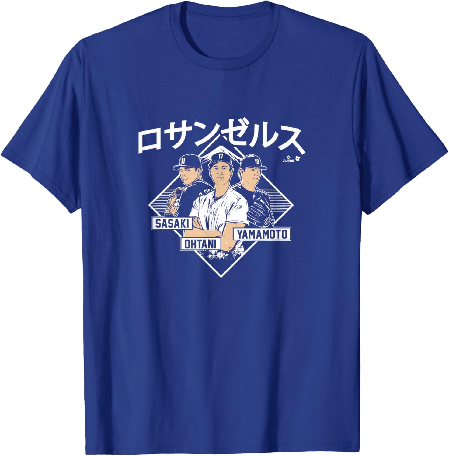 Ohtani, Sasaki, & Yamamoto - LA Kanji - Los Angeles Baseball
