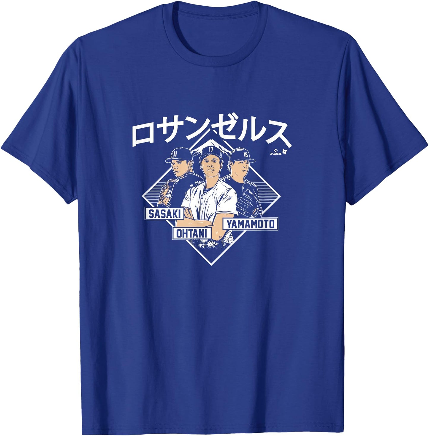 Ohtani, Sasaki, & Yamamoto - LA Kanji - Los Angeles Baseball