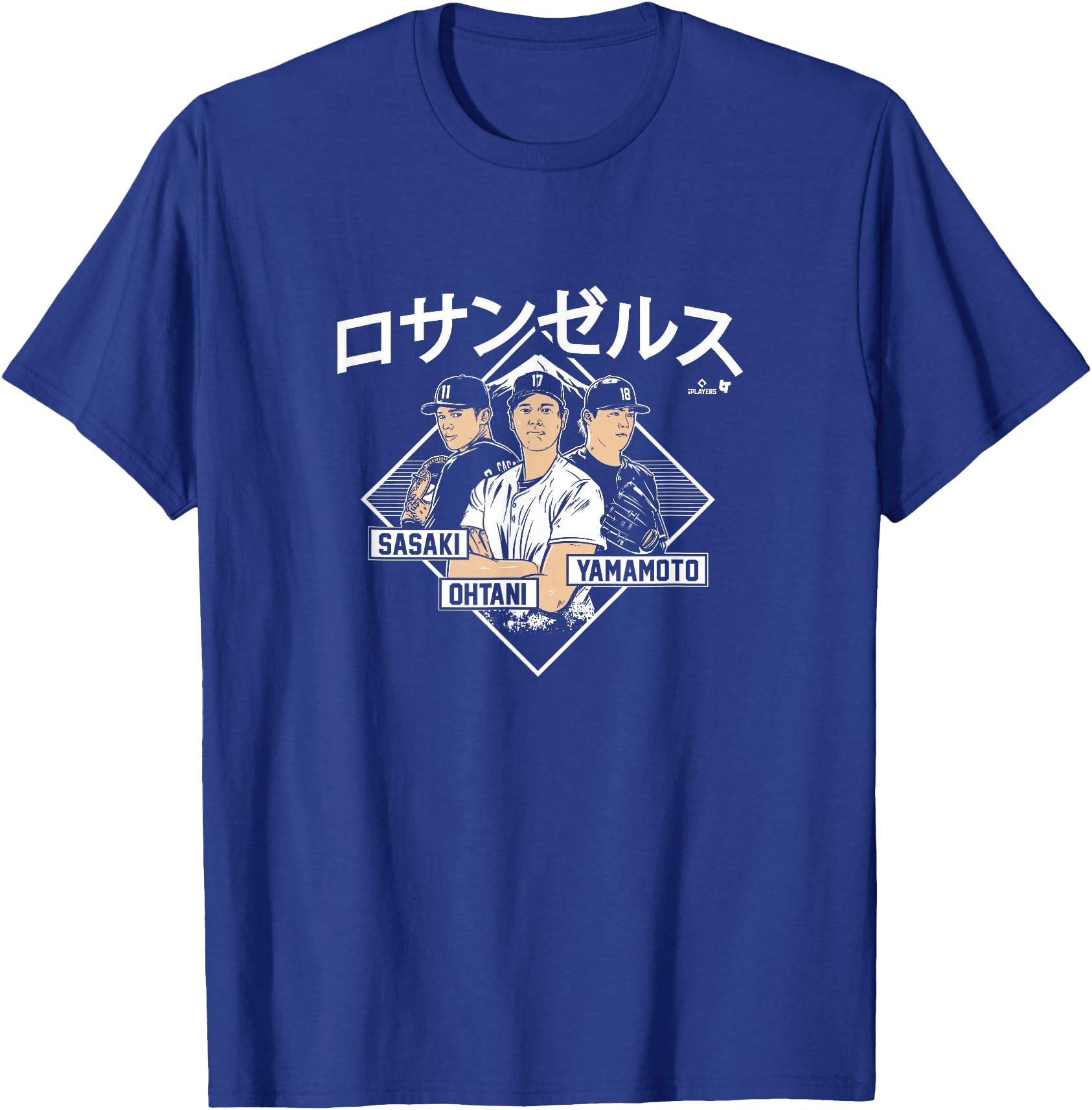 Ohtani, Sasaki, & Yamamoto - LA Kanji - Los Angeles Baseball