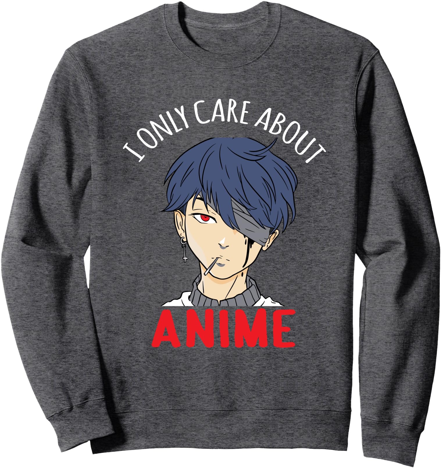 Kawaii I Only About Anime Lofi Aesthetic Japanese Waifu Sweatshirt