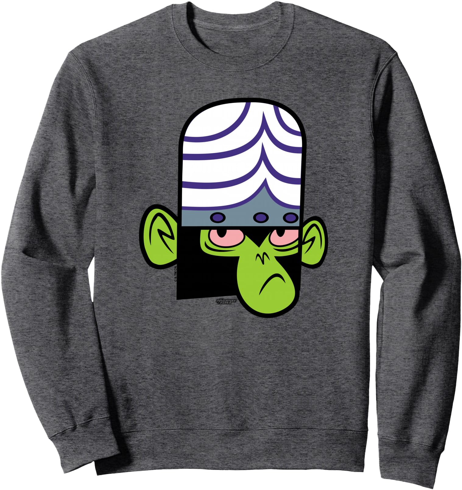 The Powerpuff Girls Mojo Jojo Face Sweatshirt