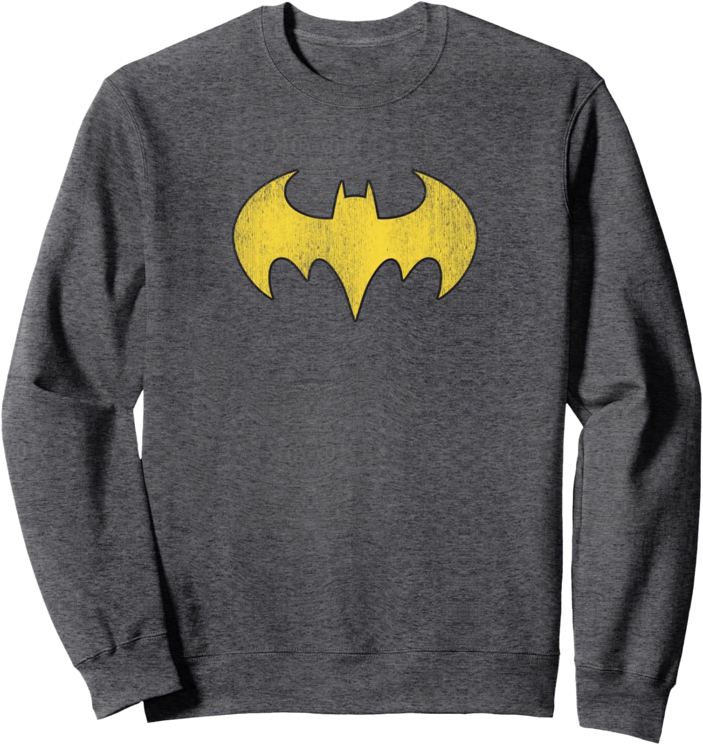 Batman Batgirl Logo Distressed Sweatshirt