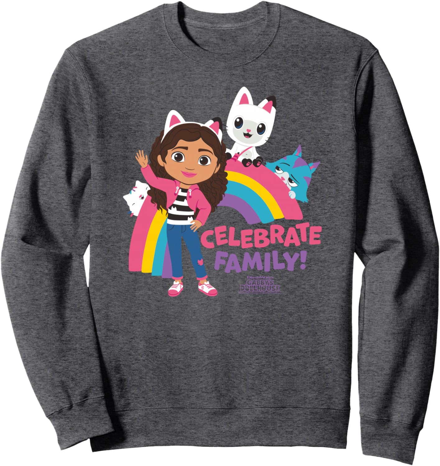 DreamWorks Gabby's Dollhouse Celebrate Family Sweatshirt