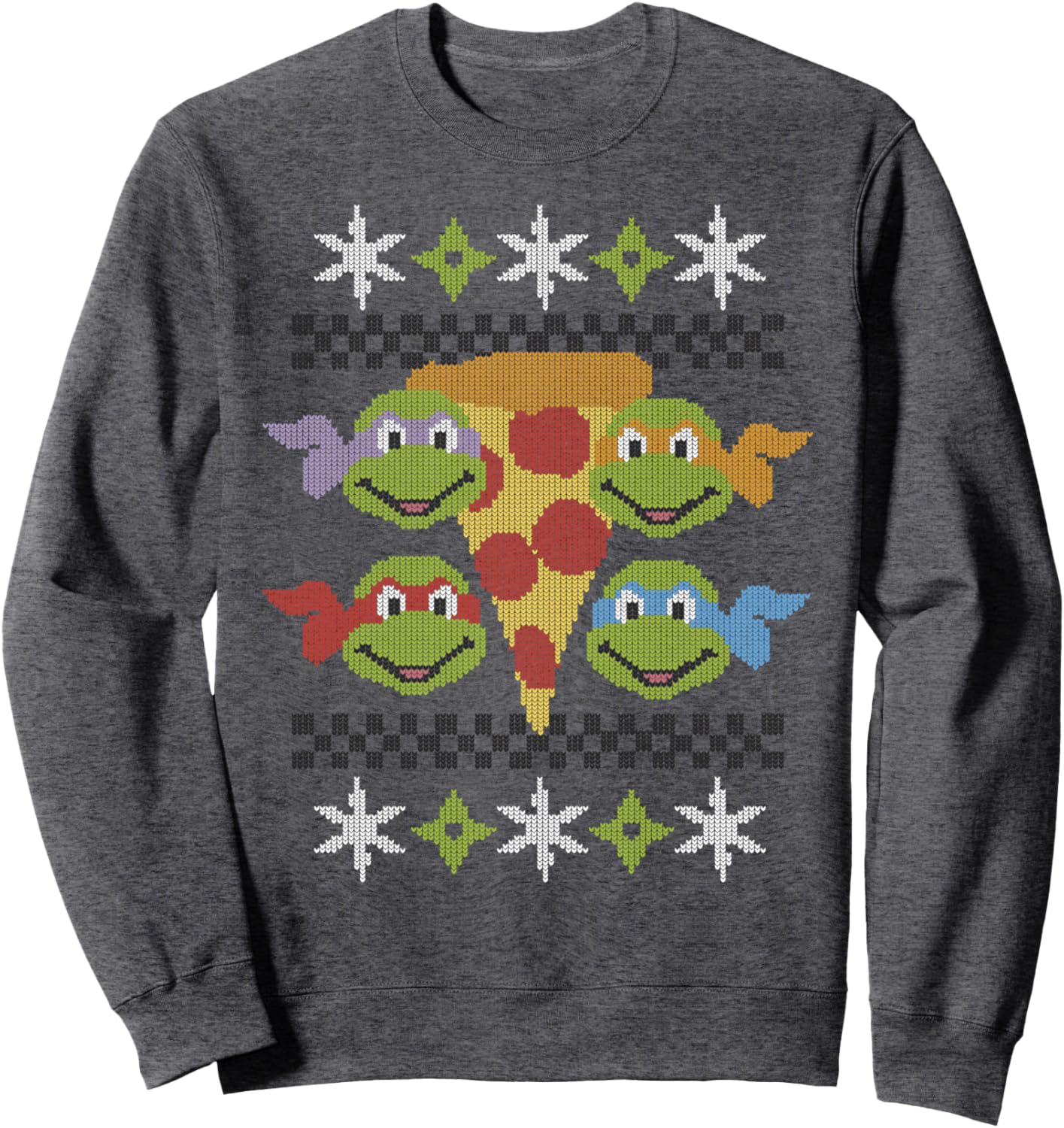 Teenage Mutant Ninja Turtles Holiday Pizza Sweatshirt Sweatshirt