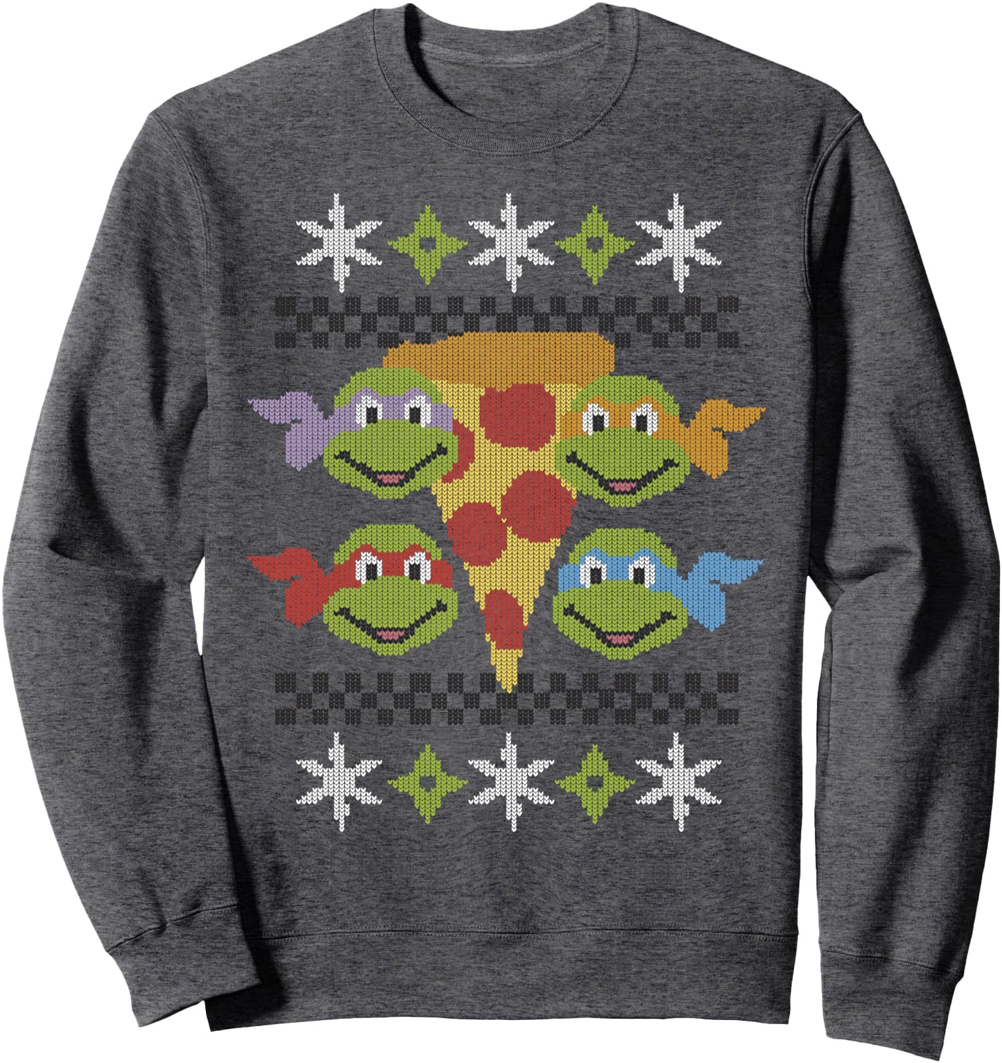 Teenage Mutant Ninja Turtles Holiday Pizza Sweatshirt Sweatshirt