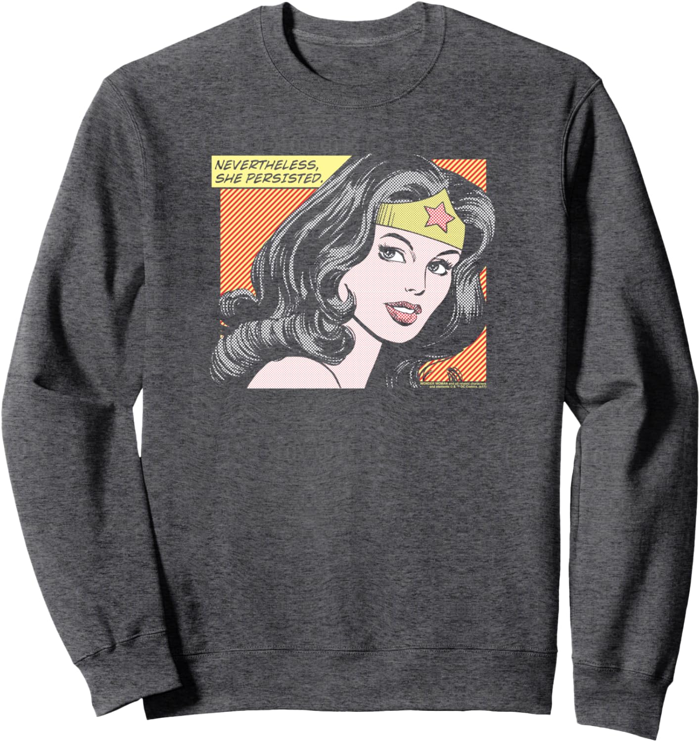 Wonder Woman She Persisted Sweatshirt Sweatshirt
