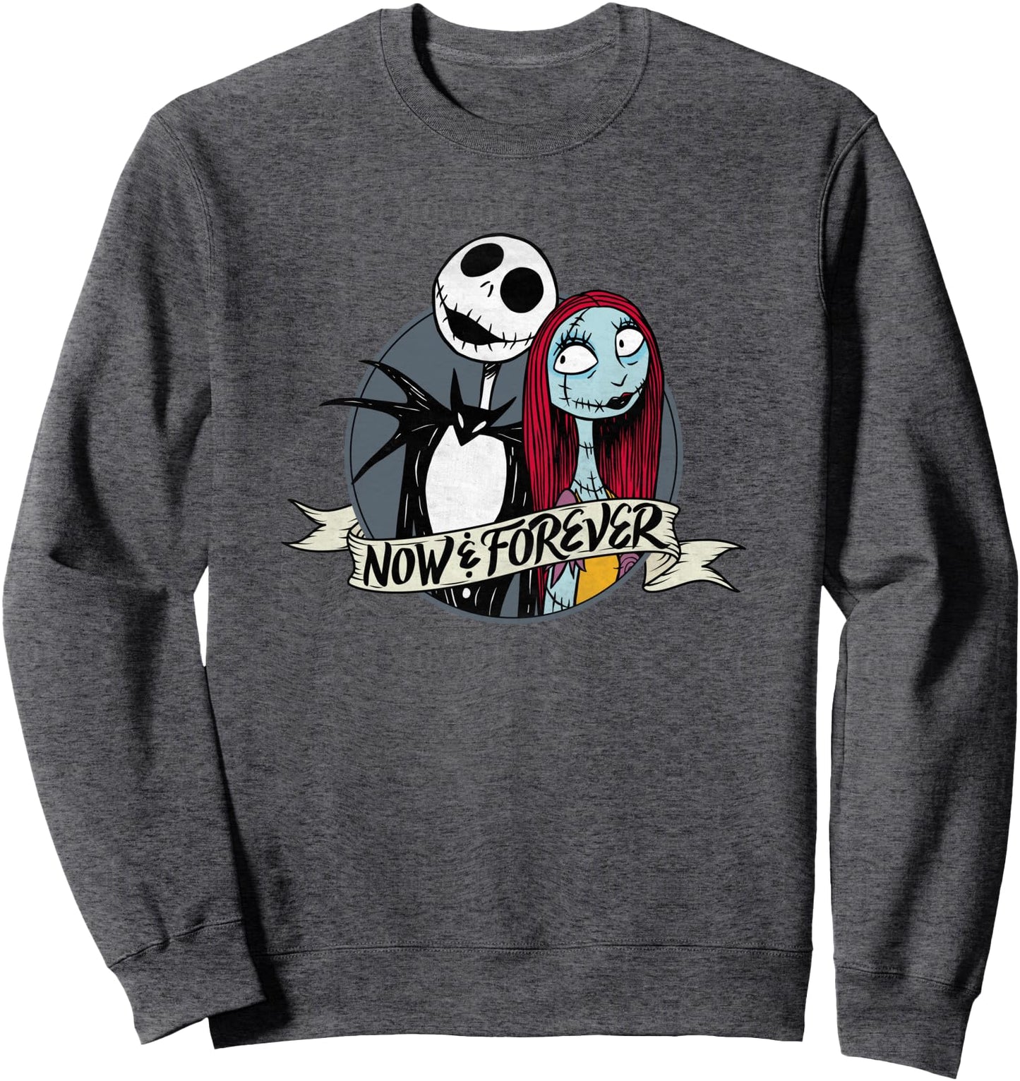 Disney - Nightmare Jack & Sally Now and Forever Sweatshirt