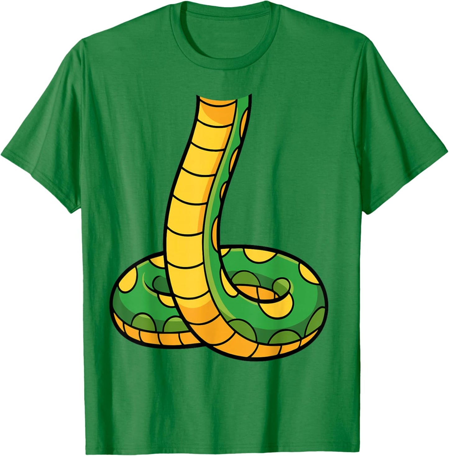 Snake Shirt Adult Men Women Kids Green Body Snake Costume