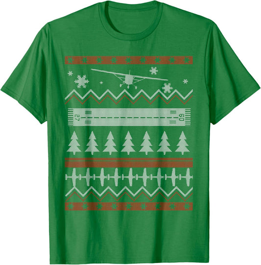 A GA Christmas Ugly Christmas Sweater Xmas Pilot