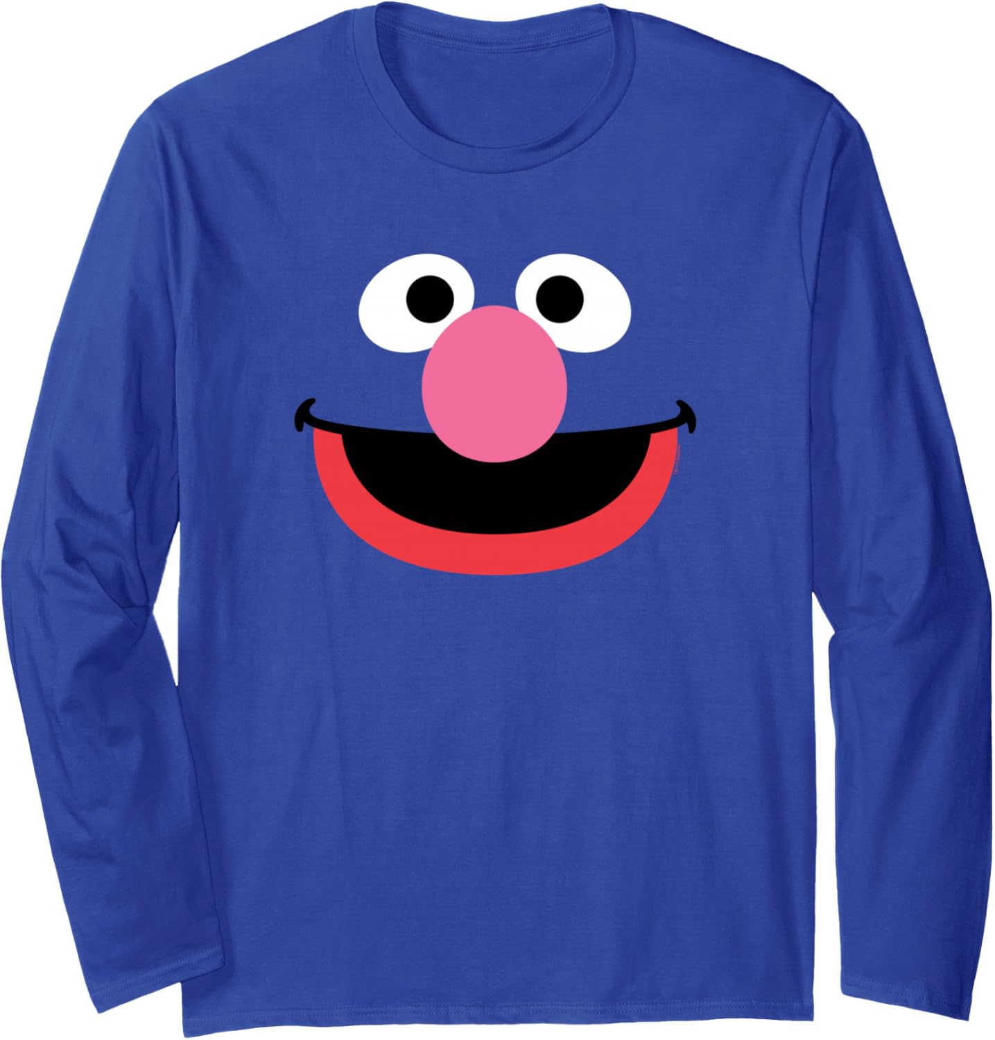 Sesame Street Grover Face Halloween Costume Long Sleeve