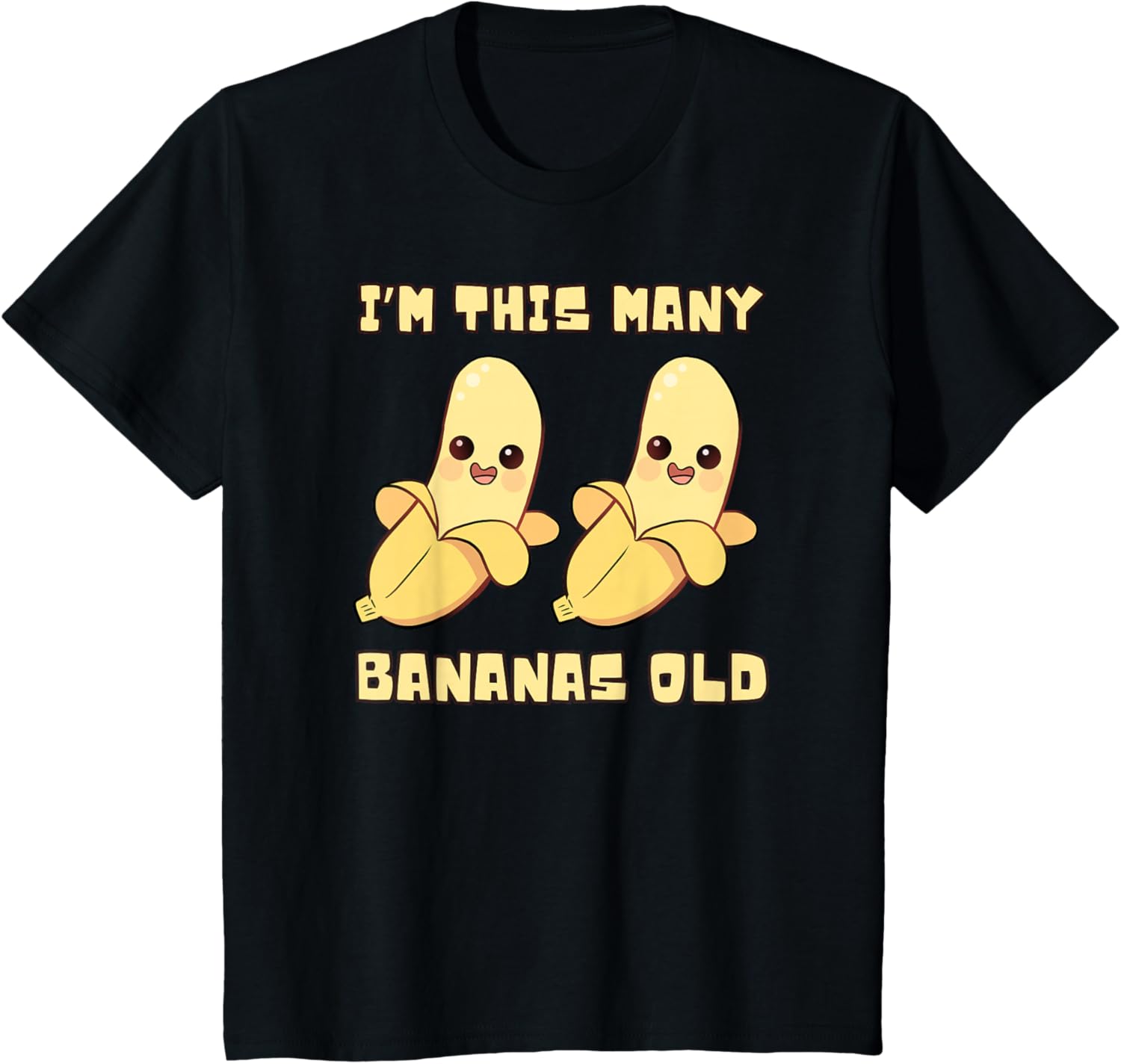 I'm This Many Bananas Old - Banana 2nd Birthday 2 Years Old