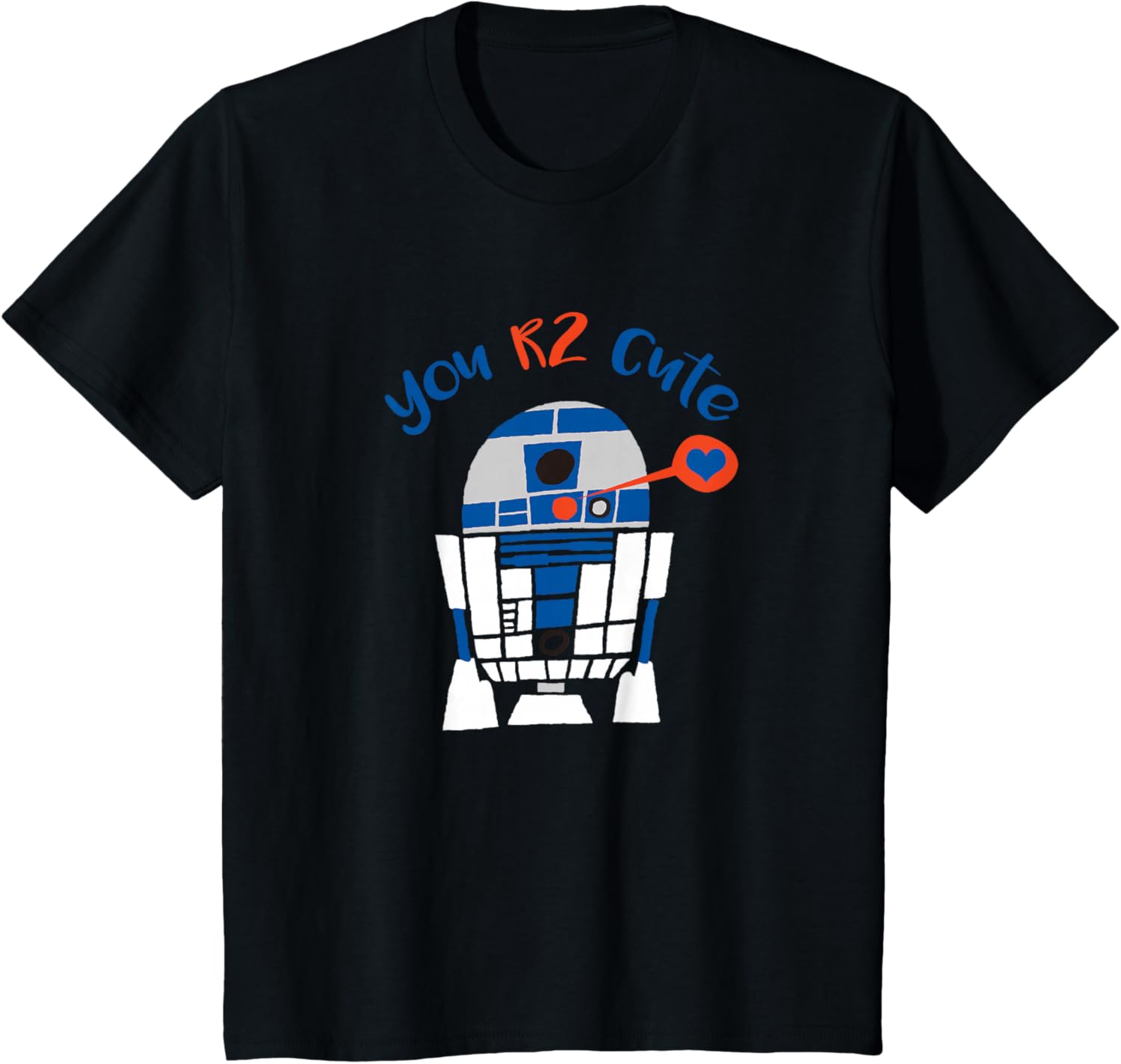Kids Star Wars Classic Valentine's Day R2-D2 You R2 Cute Chibi