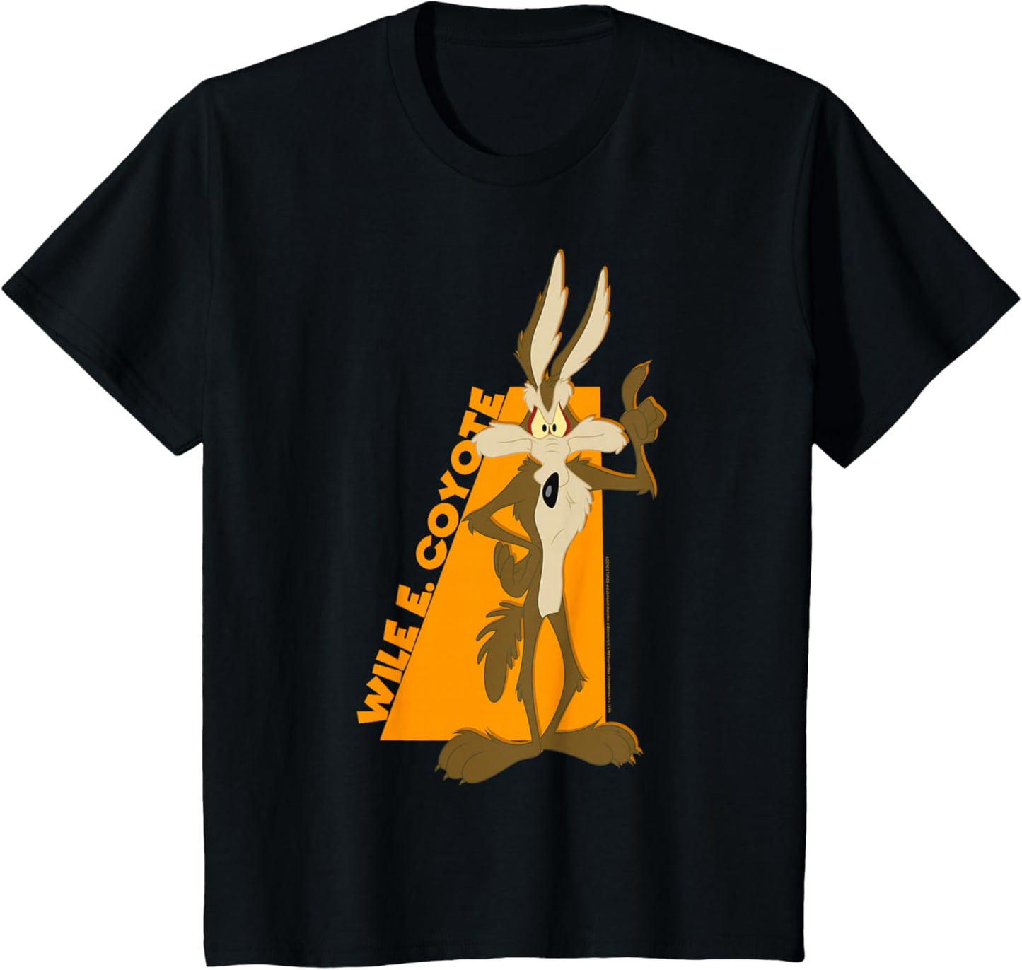Kids Looney Tunes Wile E. Coyote Orange Hue Portrait