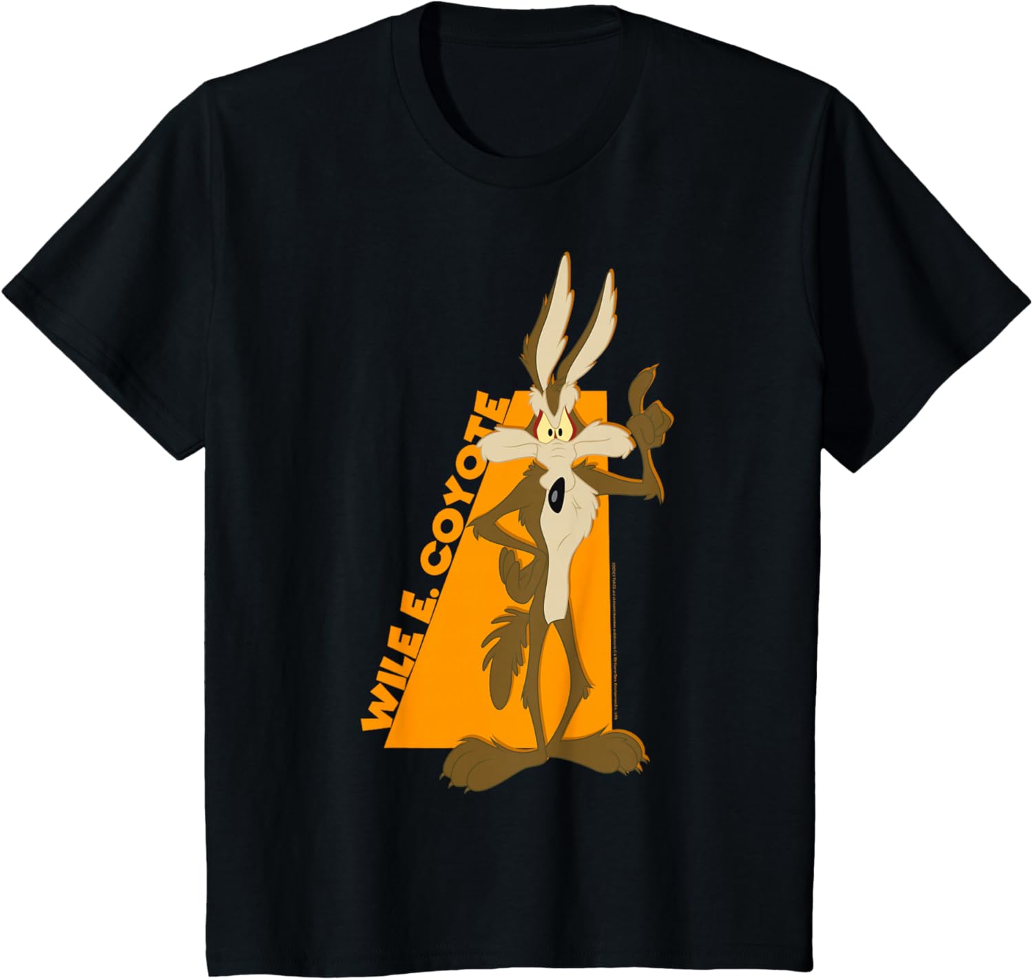 Kids Looney Tunes Wile E. Coyote Orange Hue Portrait