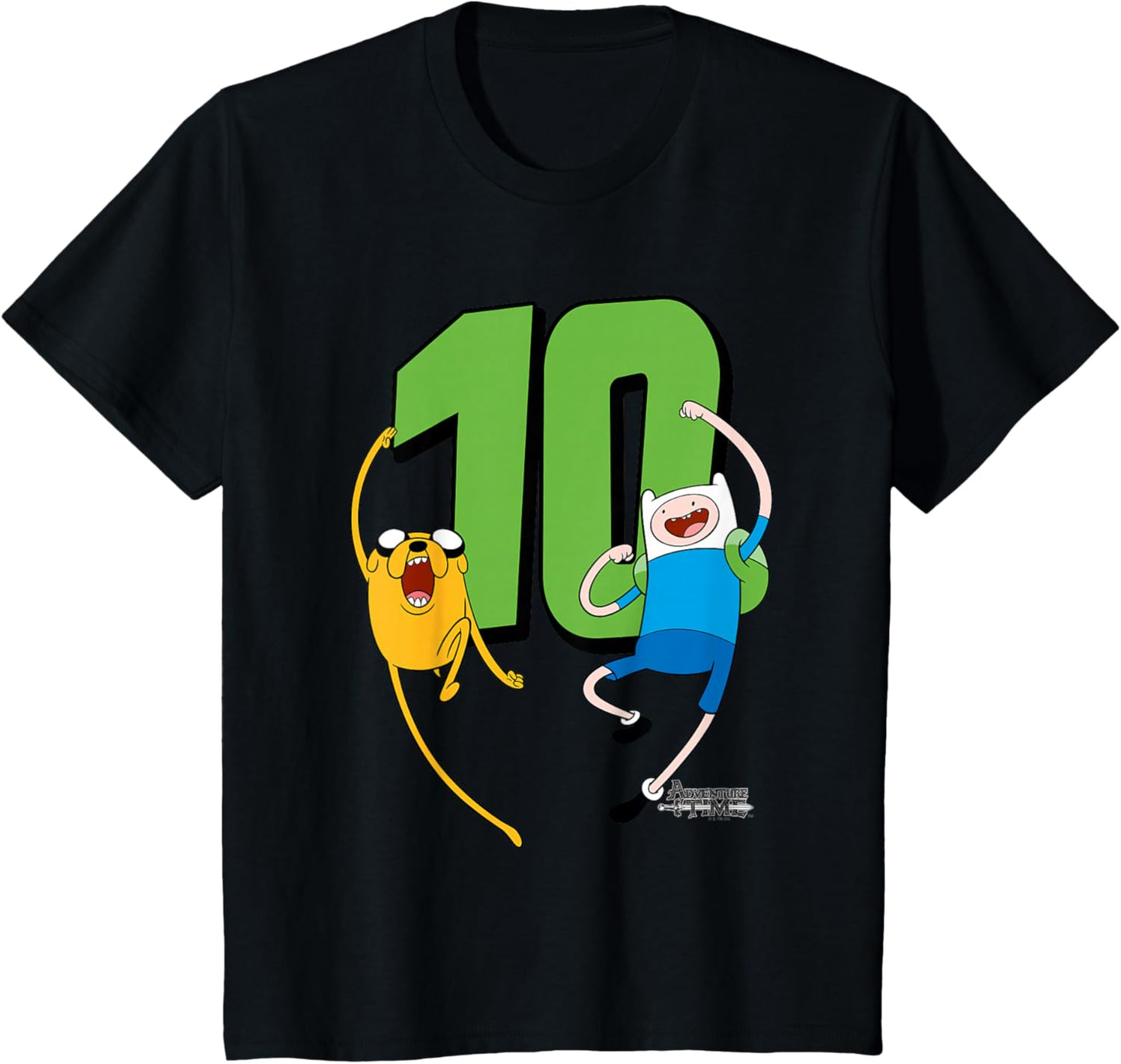 Kids Adventure Time Finn and Jake 10th Birthday