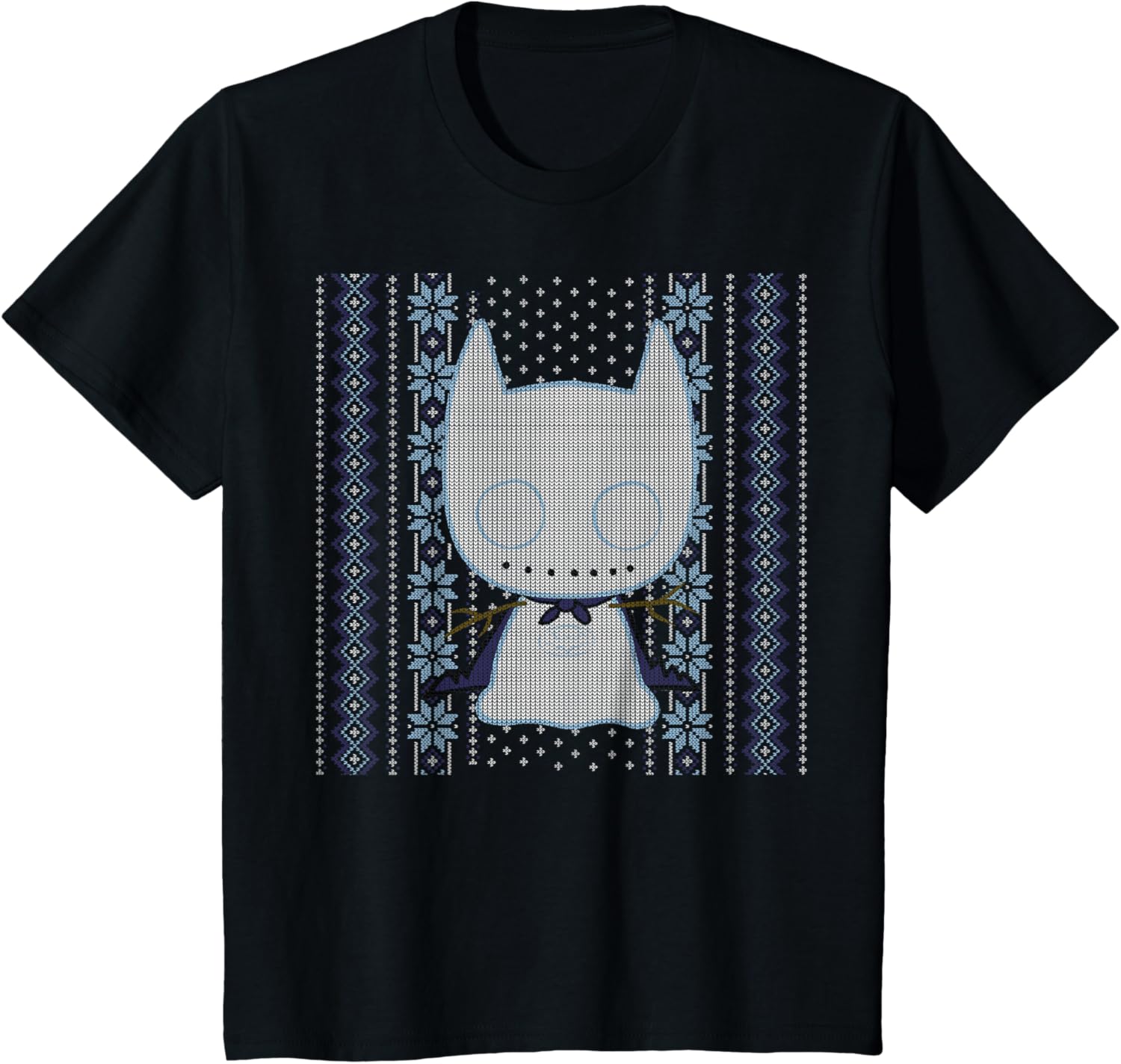 Kids DC Comics Chibi Batman Christmas Sweater Style