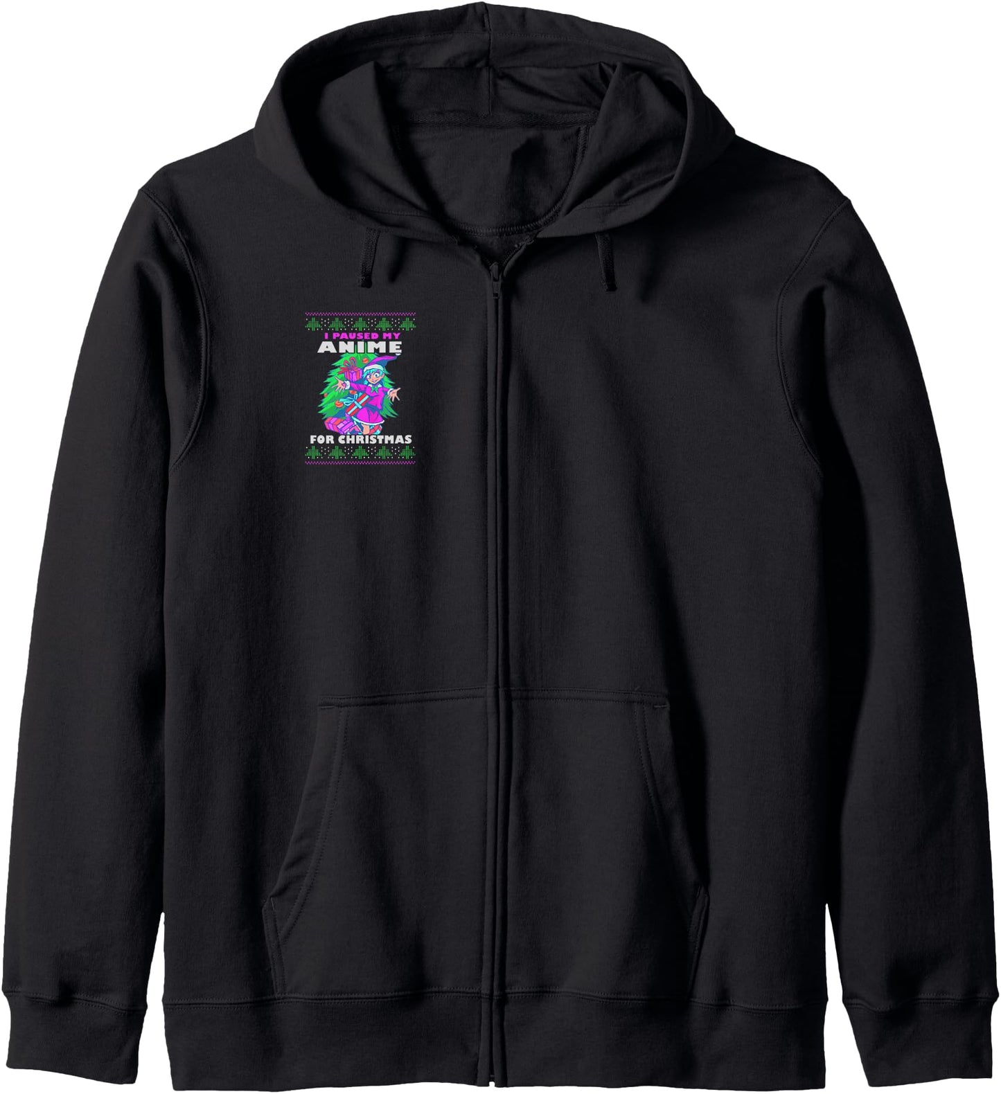 Anime Ugly Christmas Sweater Anime Ugly Sweater Party Teen Hoodie