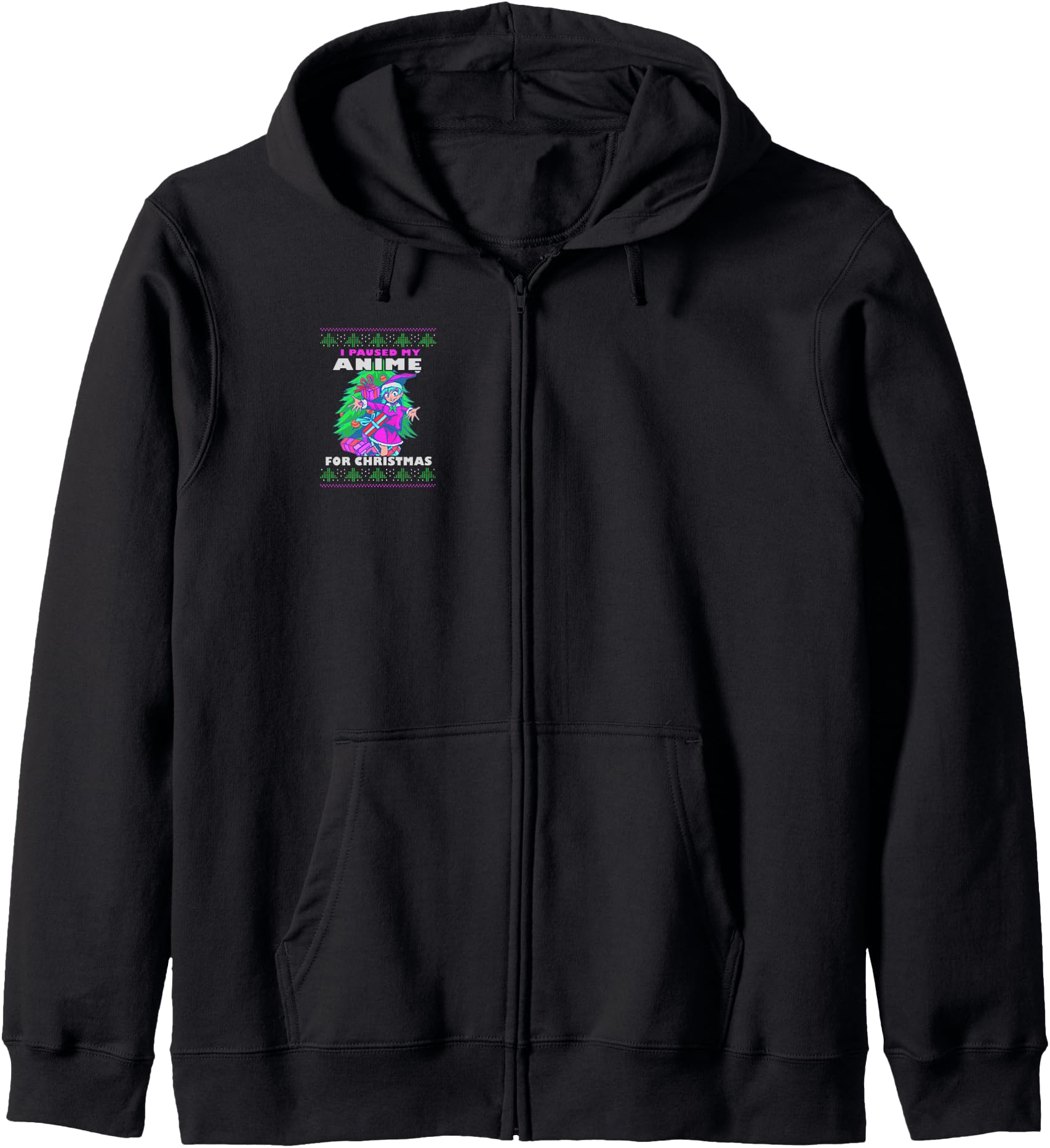 Anime Ugly Christmas Sweater Anime Ugly Sweater Party Teen Hoodie