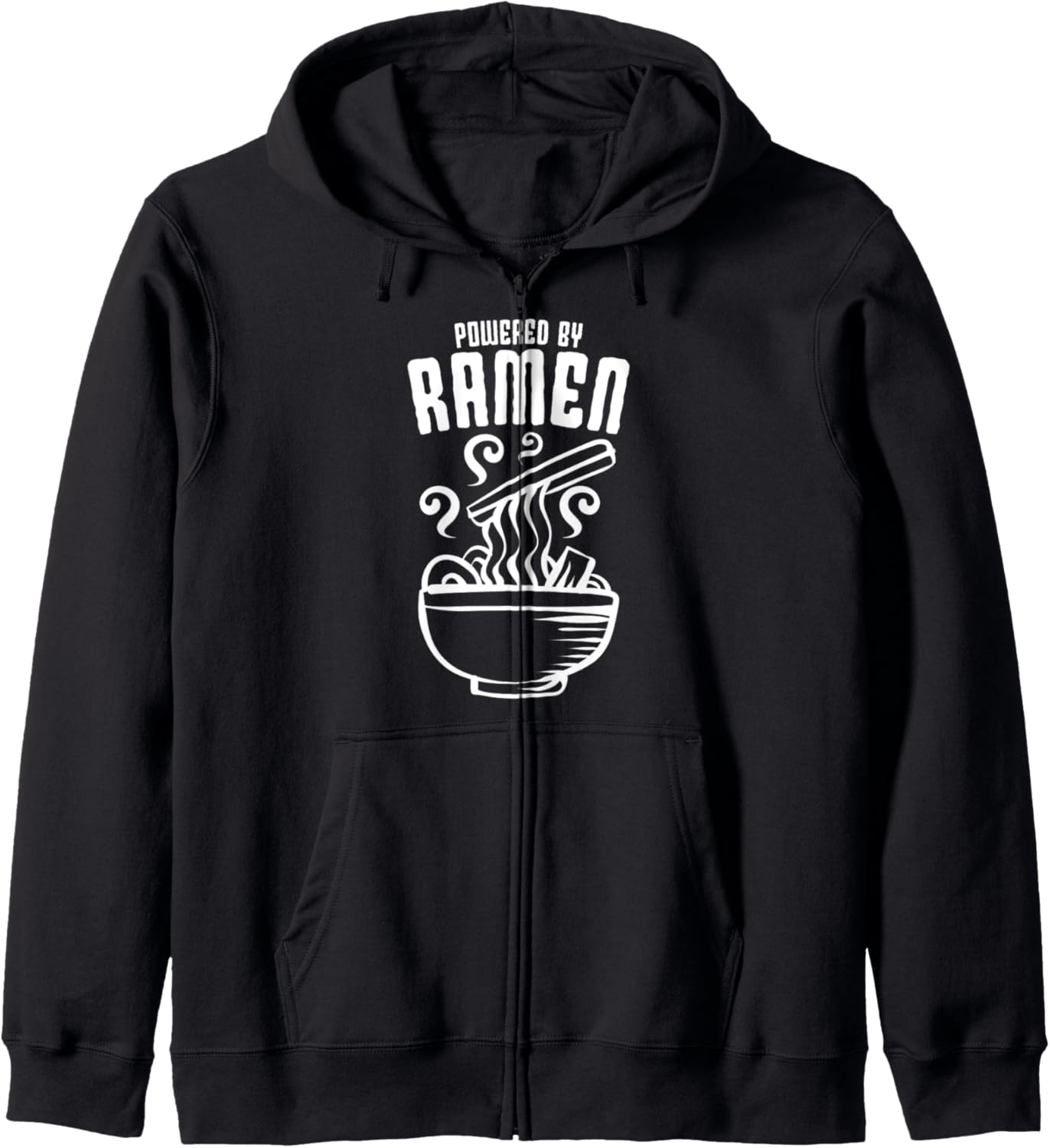 Powered By Ramen Japanese Love Anime Noodles Hoodie