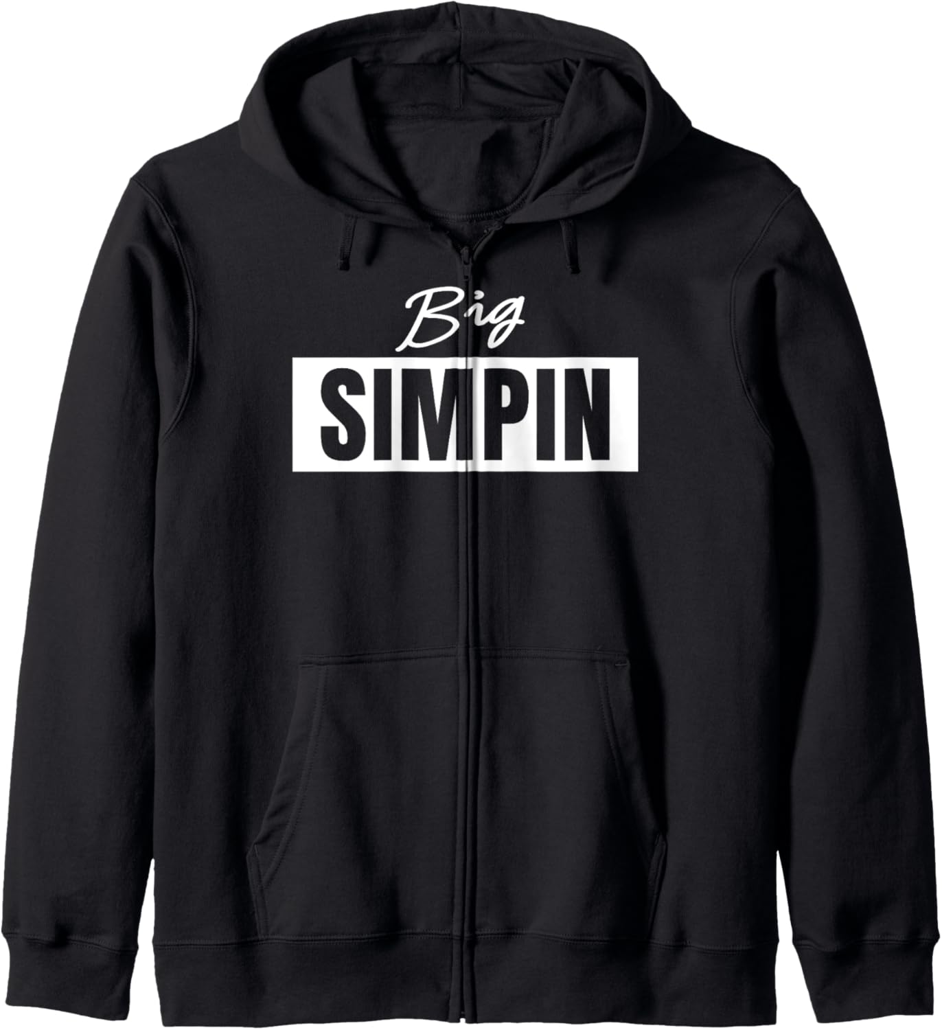 Simp - Big Simpin - Meme Simping - Kawaii Anime - Funny Hoodie