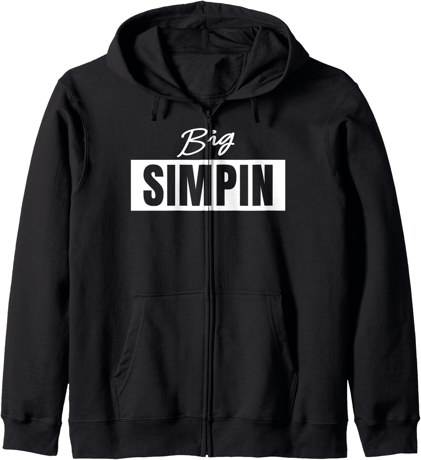 Simp - Big Simpin - Meme Simping - Kawaii Anime - Funny Hoodie