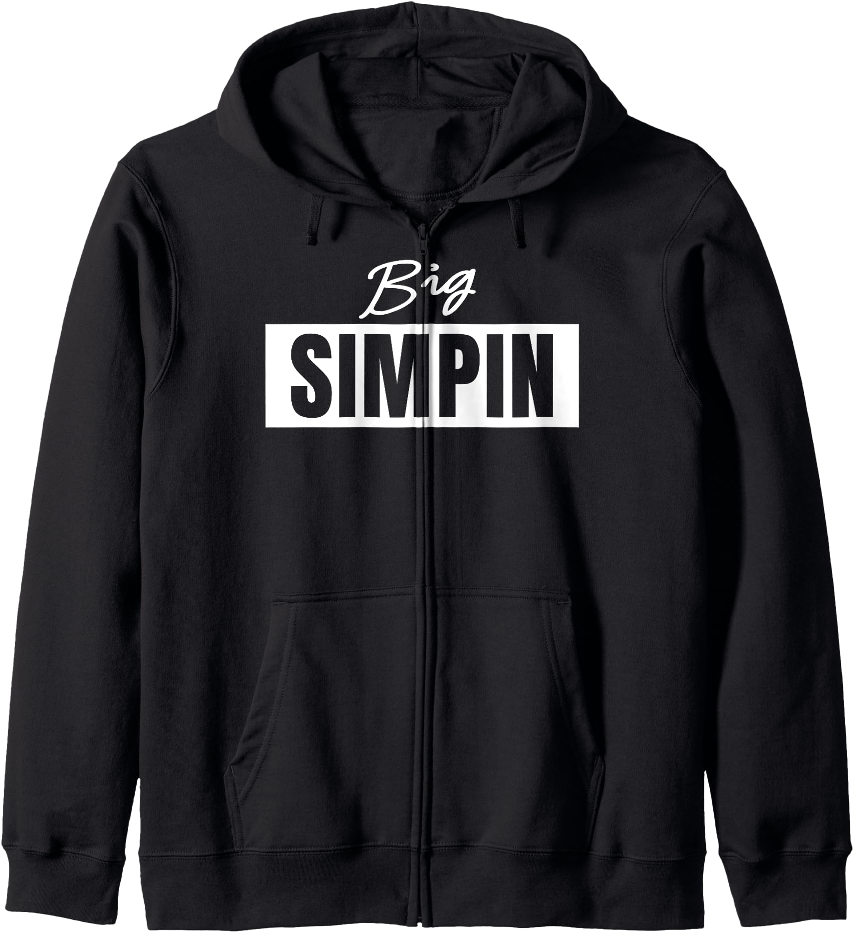 Simp - Big Simpin - Meme Simping - Kawaii Anime - Funny Hoodie